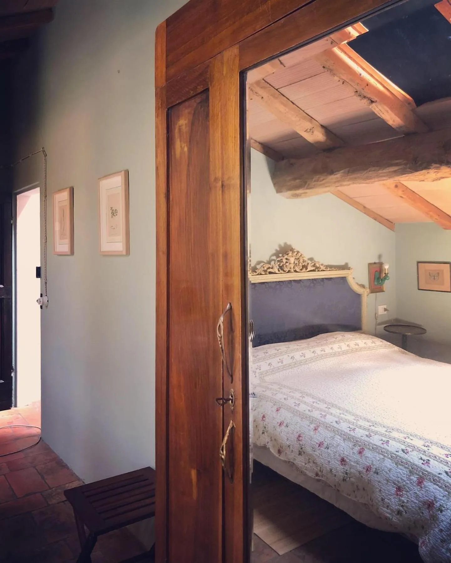 Bed in B&B Podere Merlo