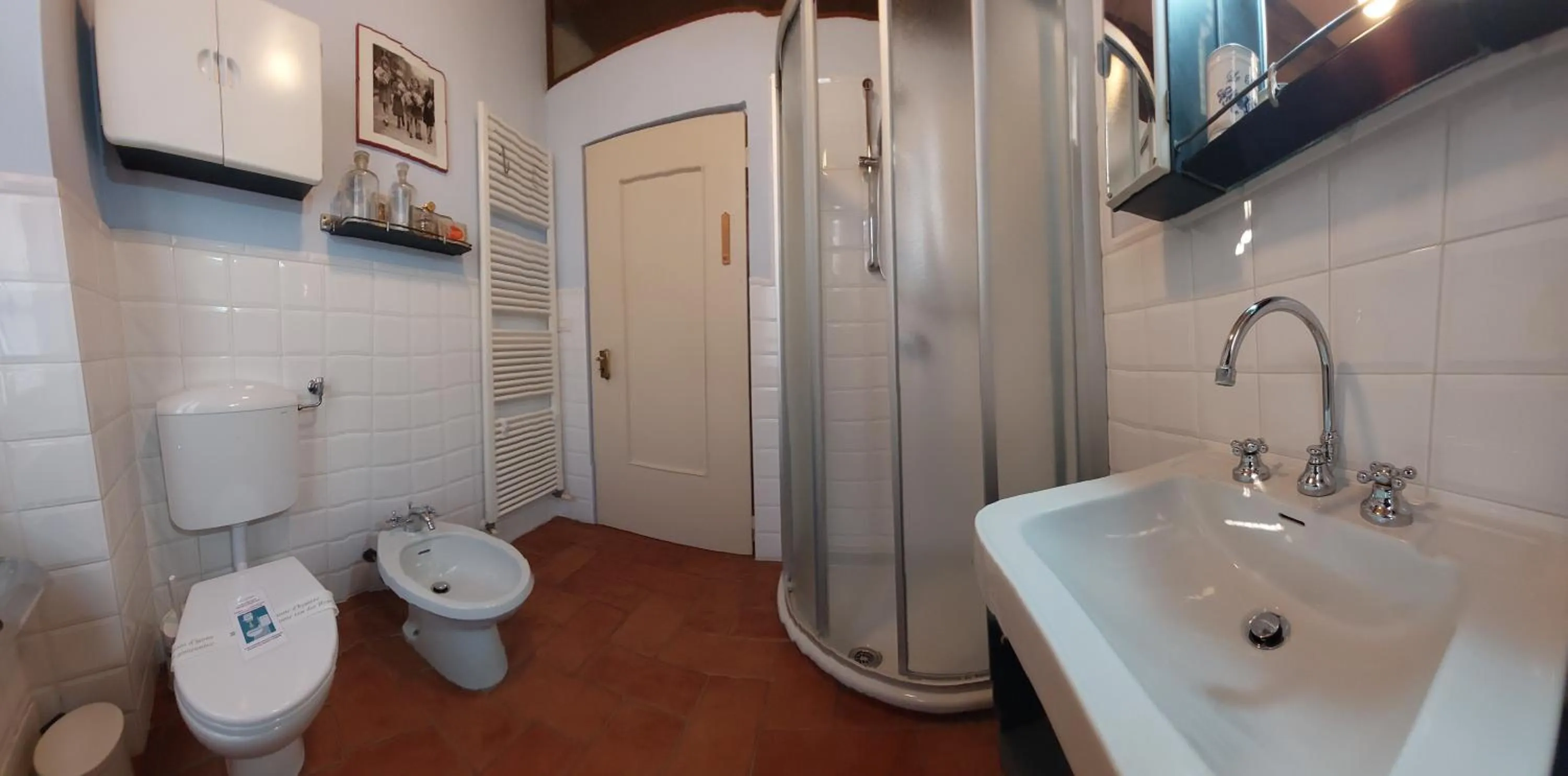 Bathroom in B&B Podere Merlo