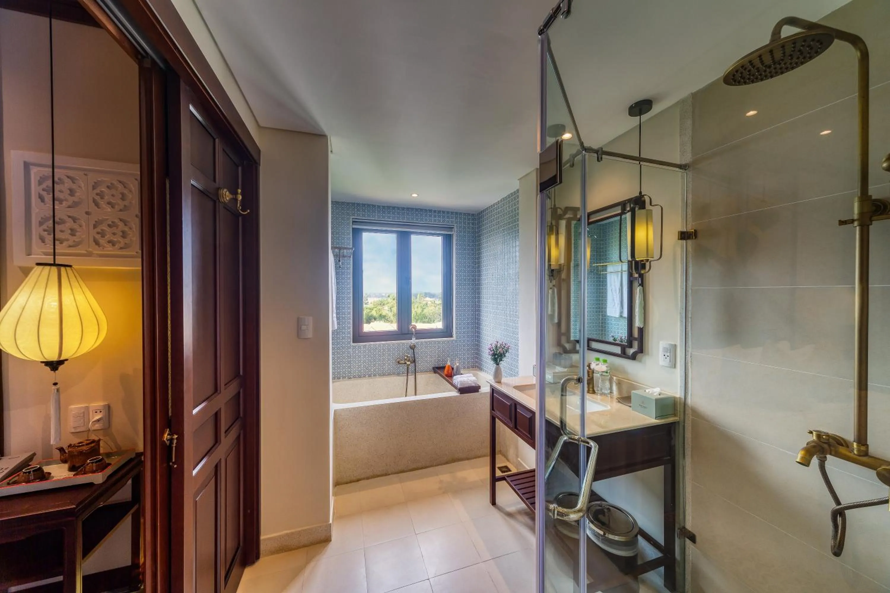 Shower in Cozy Savvy Hoi An - The Quintessence of Exquisite Retreat