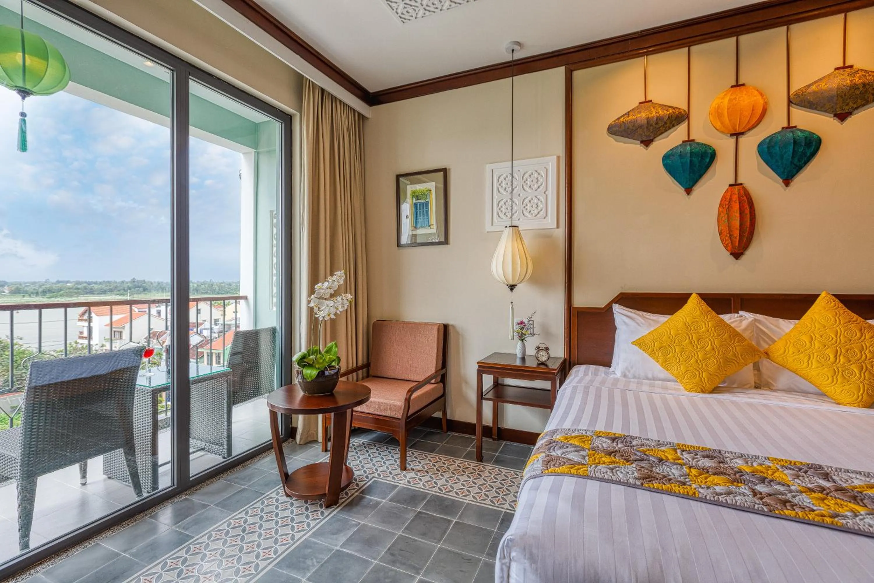 View (from property/room), Bed in Cozy Savvy Hoi An - The Quintessence of Exquisite Retreat