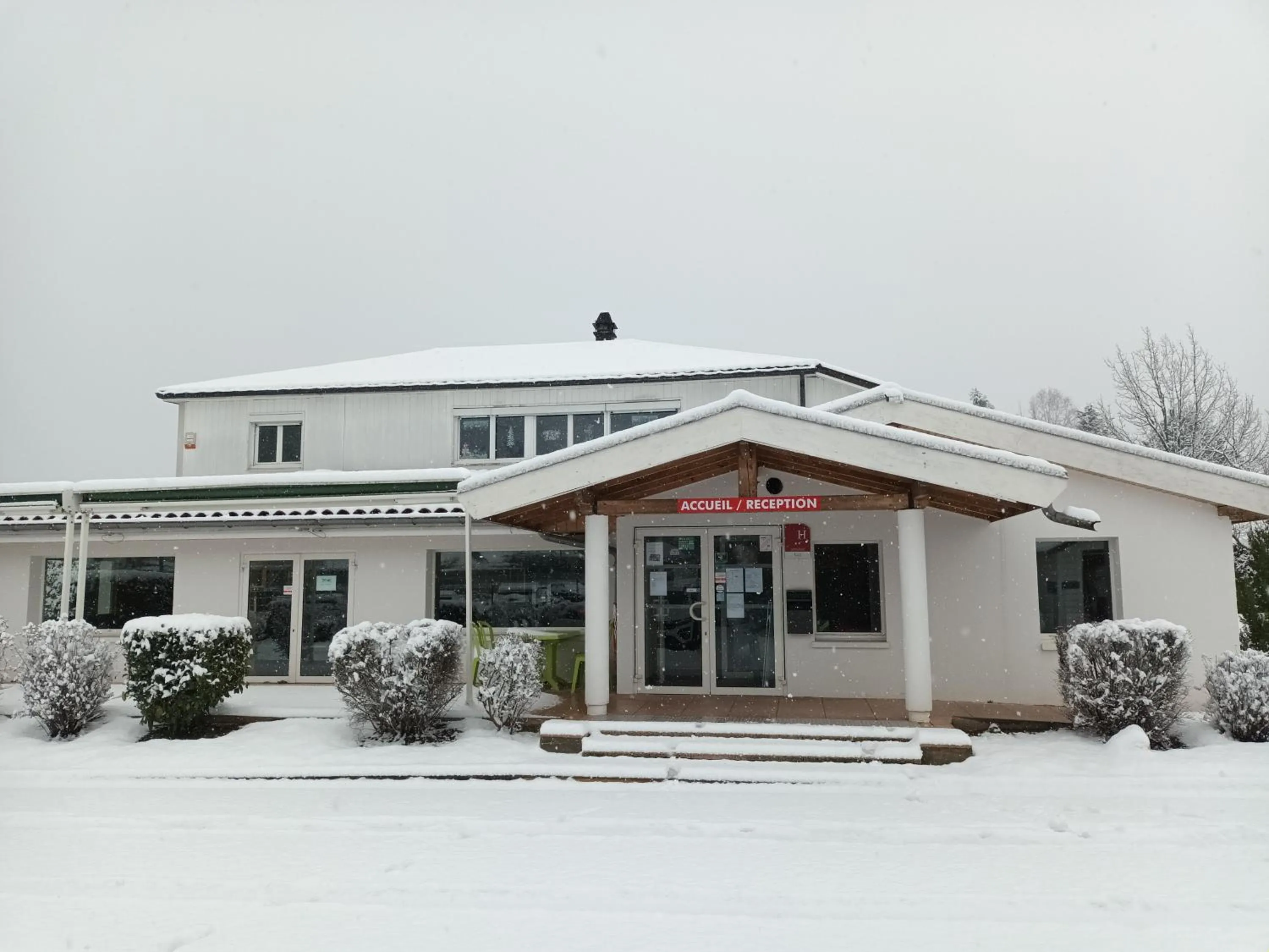Lobby or reception in FH Confort Annecy