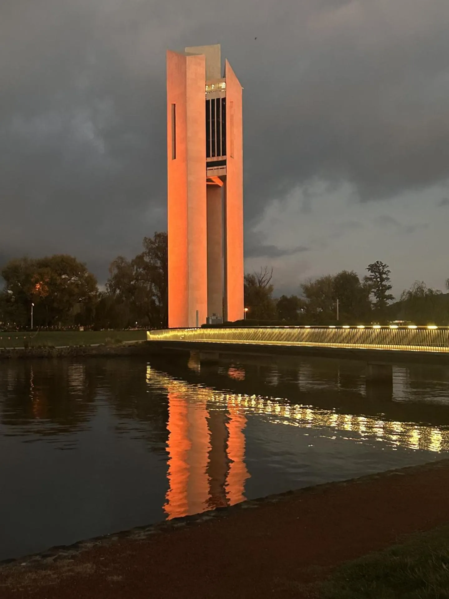 Nearby landmark in Eaglehawk Park Canberra