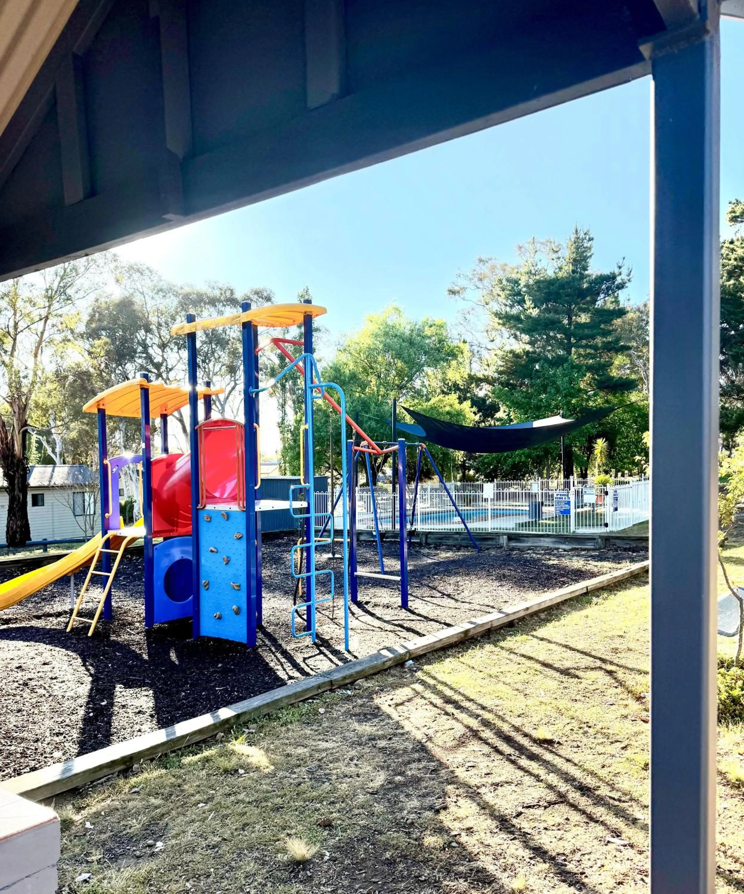 Children play ground in Eaglehawk Park Canberra