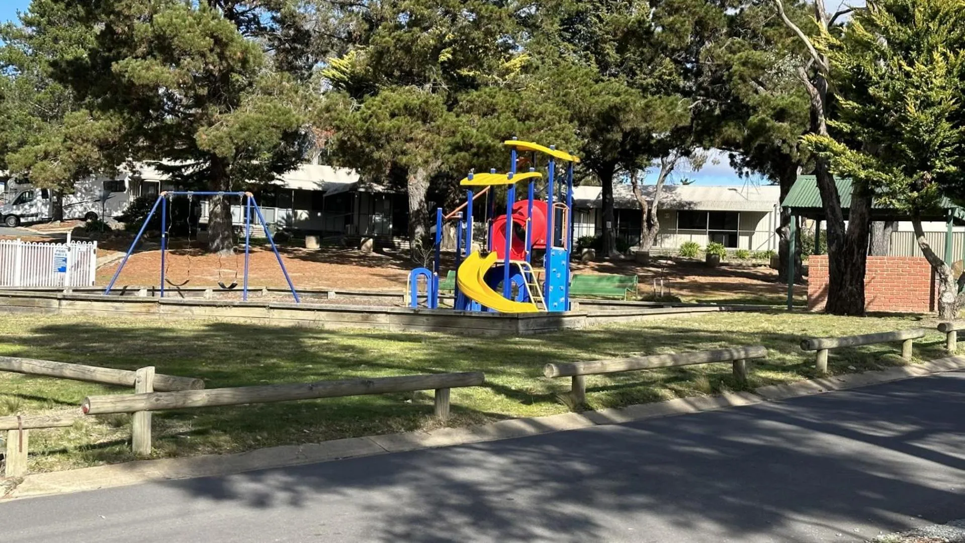 Natural landscape in Eaglehawk Park Canberra