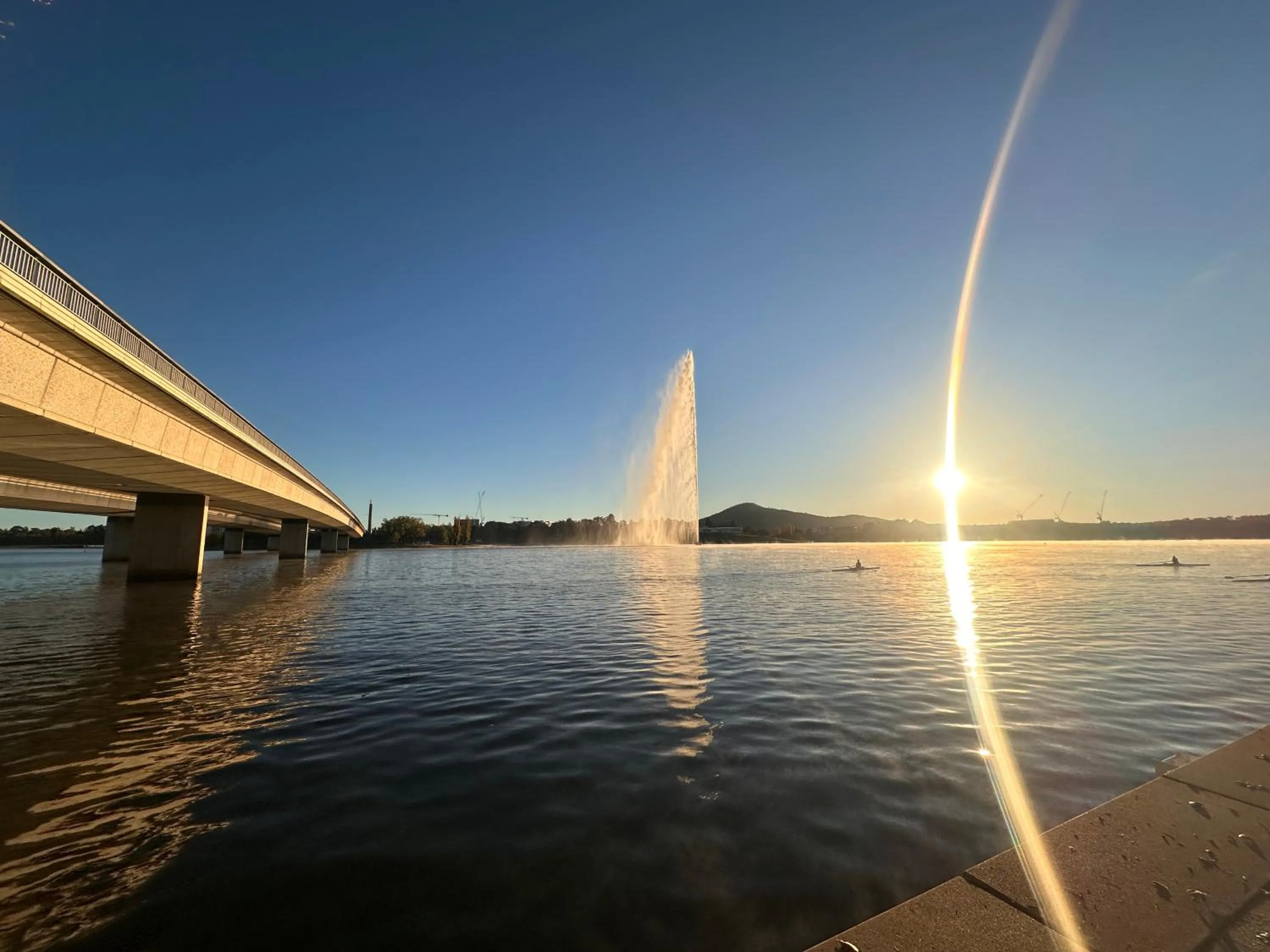 Nearby landmark in Eaglehawk Park Canberra