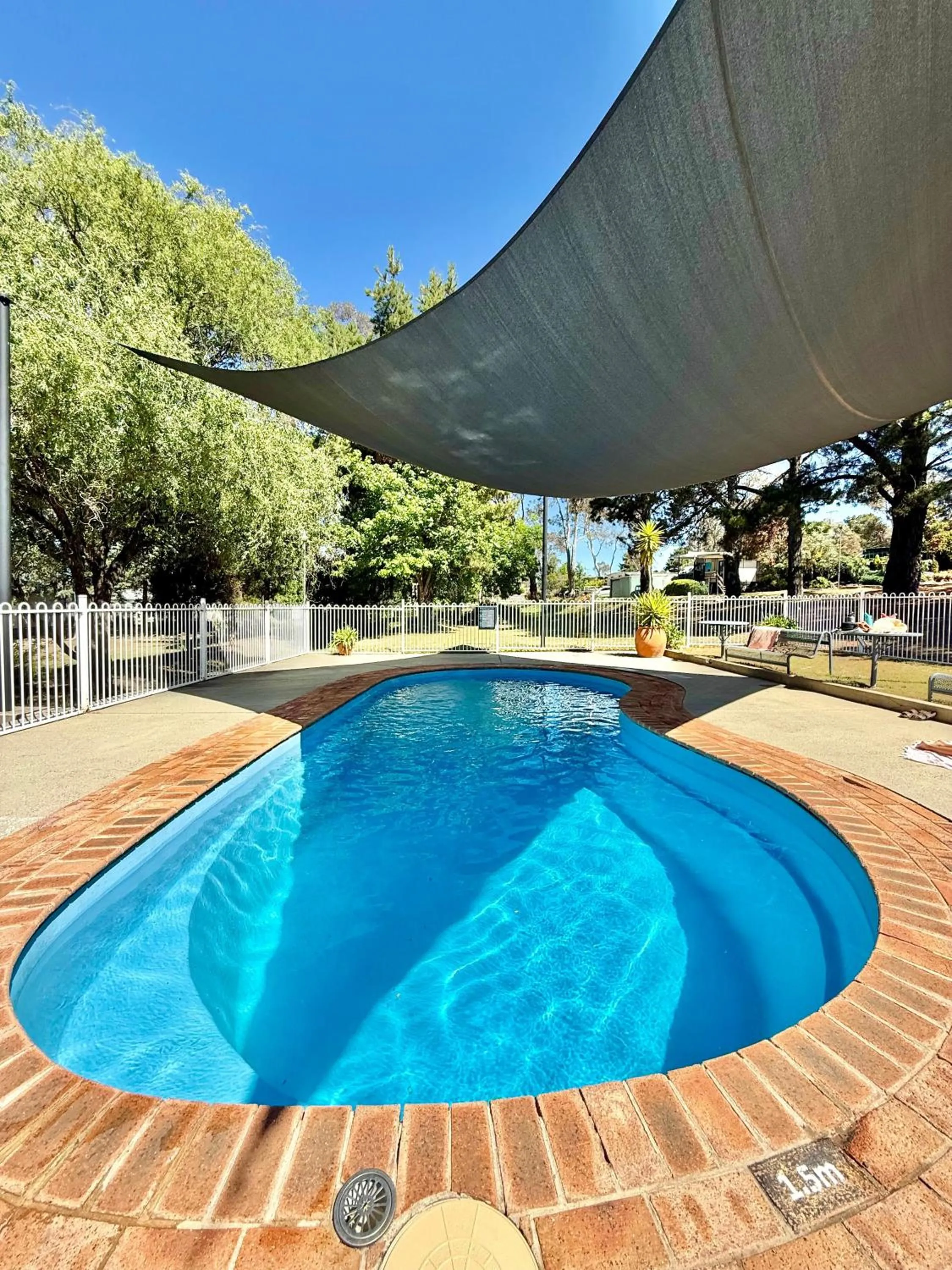 Swimming pool in Eaglehawk Park Canberra