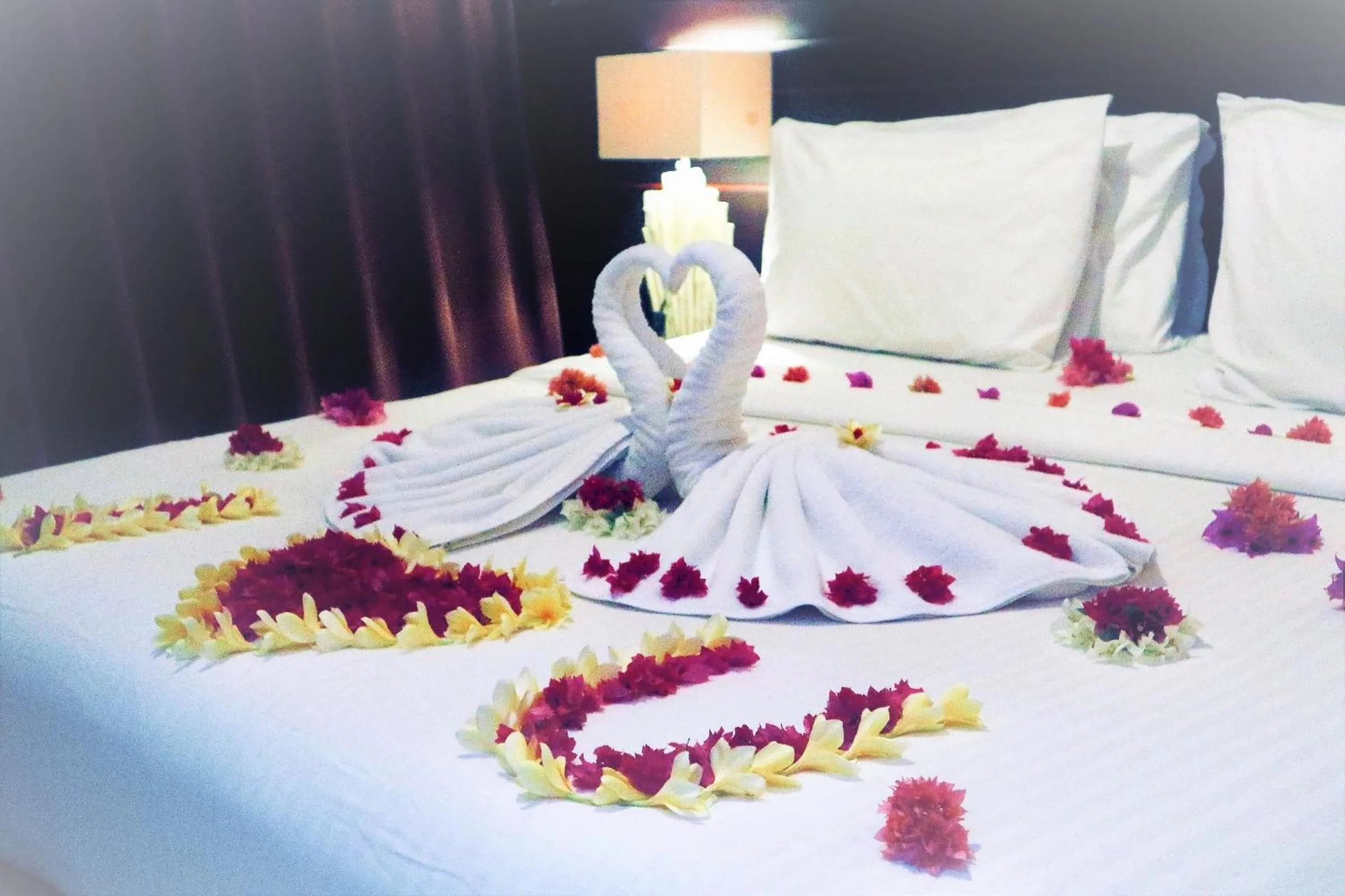 Bed in Noah Villa and Chapel