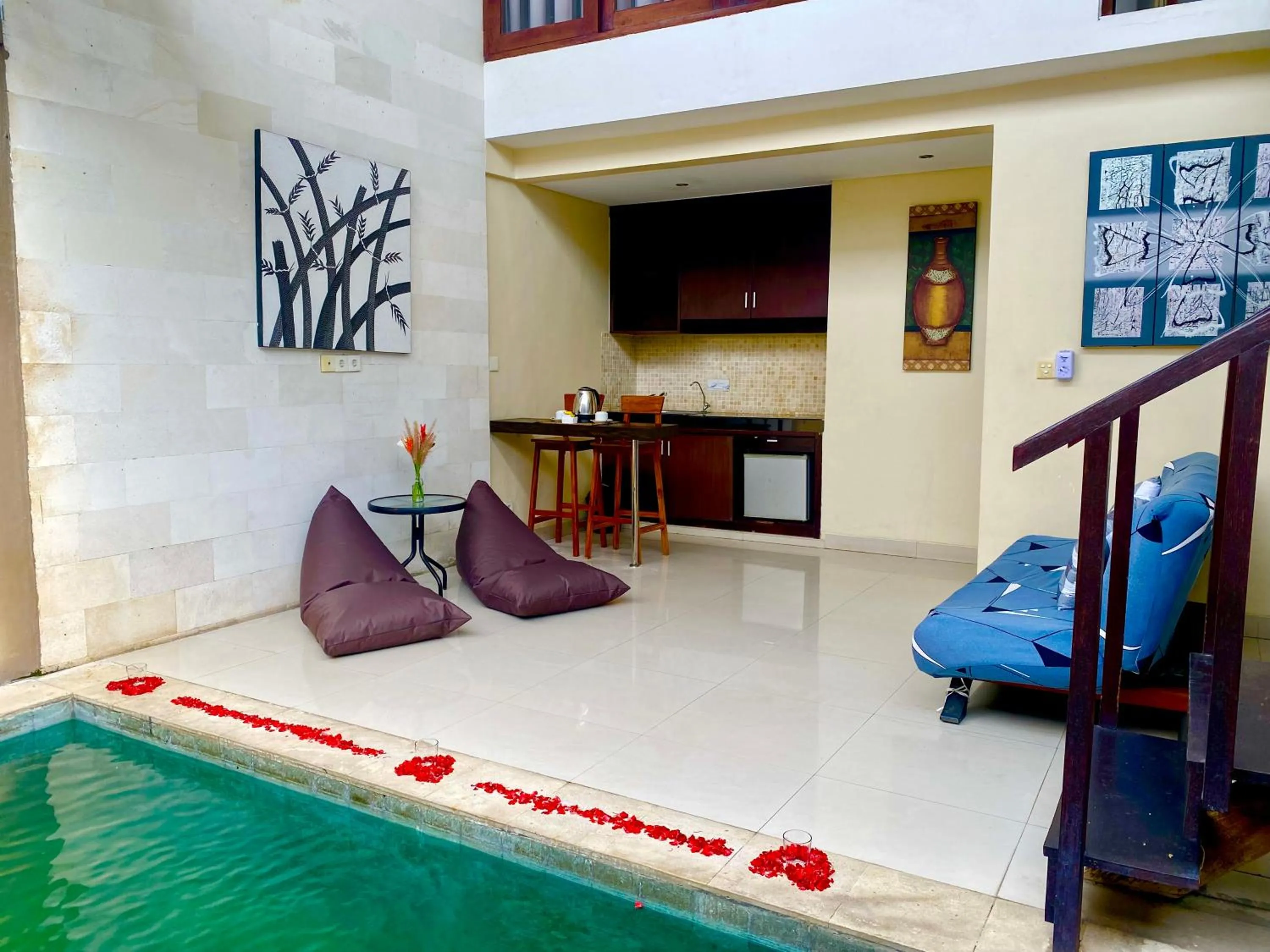 Swimming pool in Noah Villa and Chapel