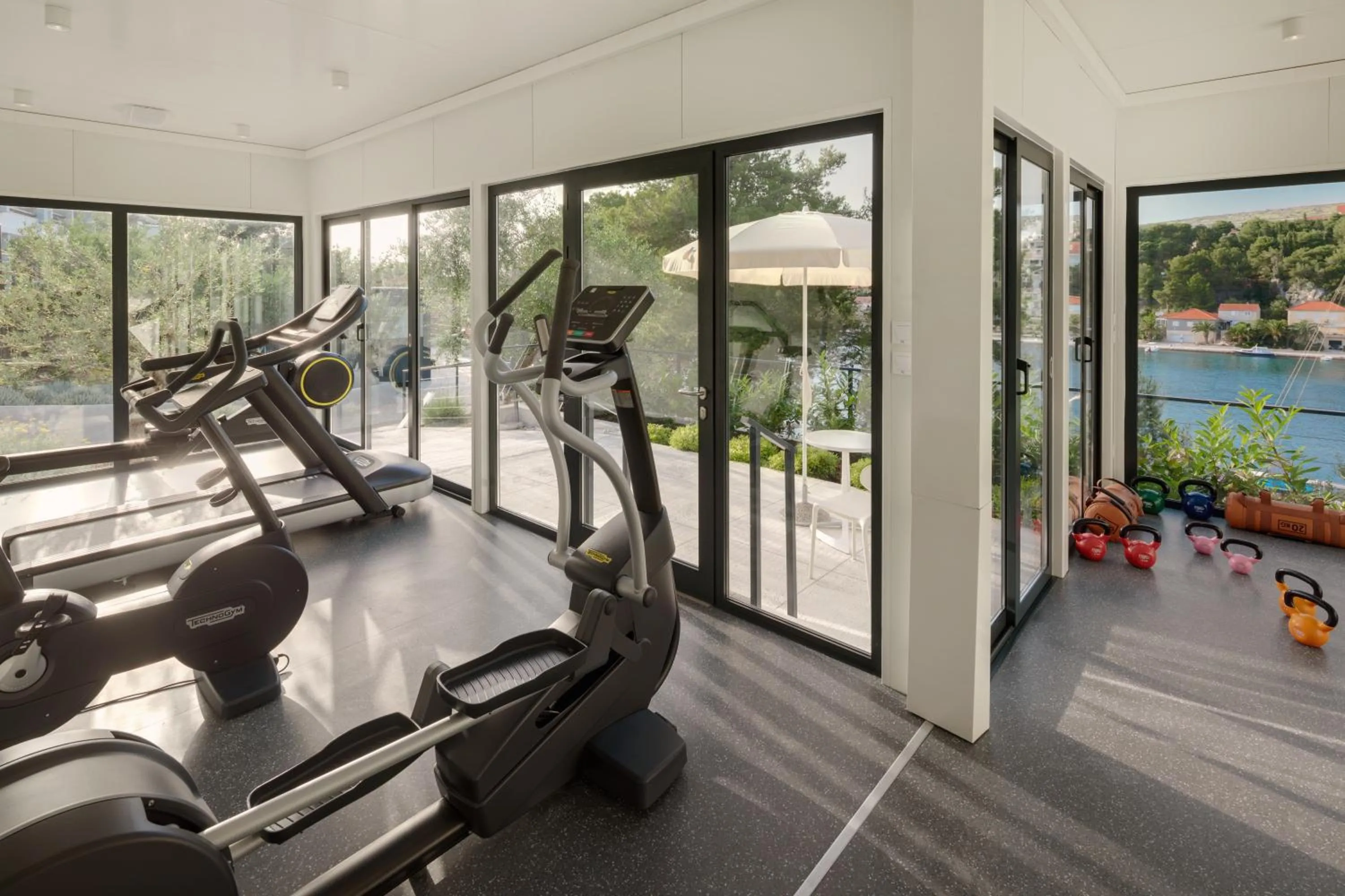 Fitness centre/facilities in Hotel Milna Osam - Adults Only