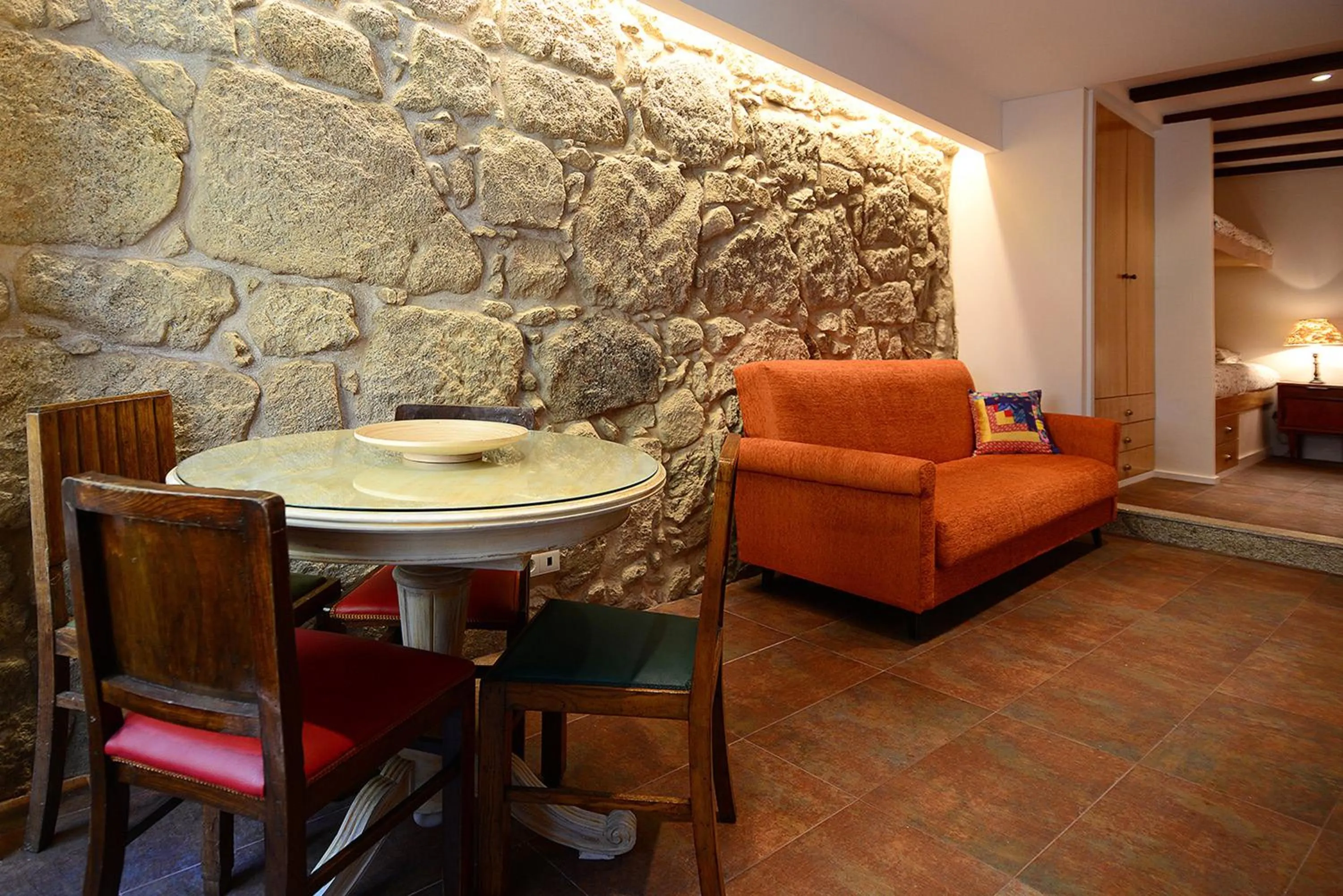 Living room in Vitoria Apartments