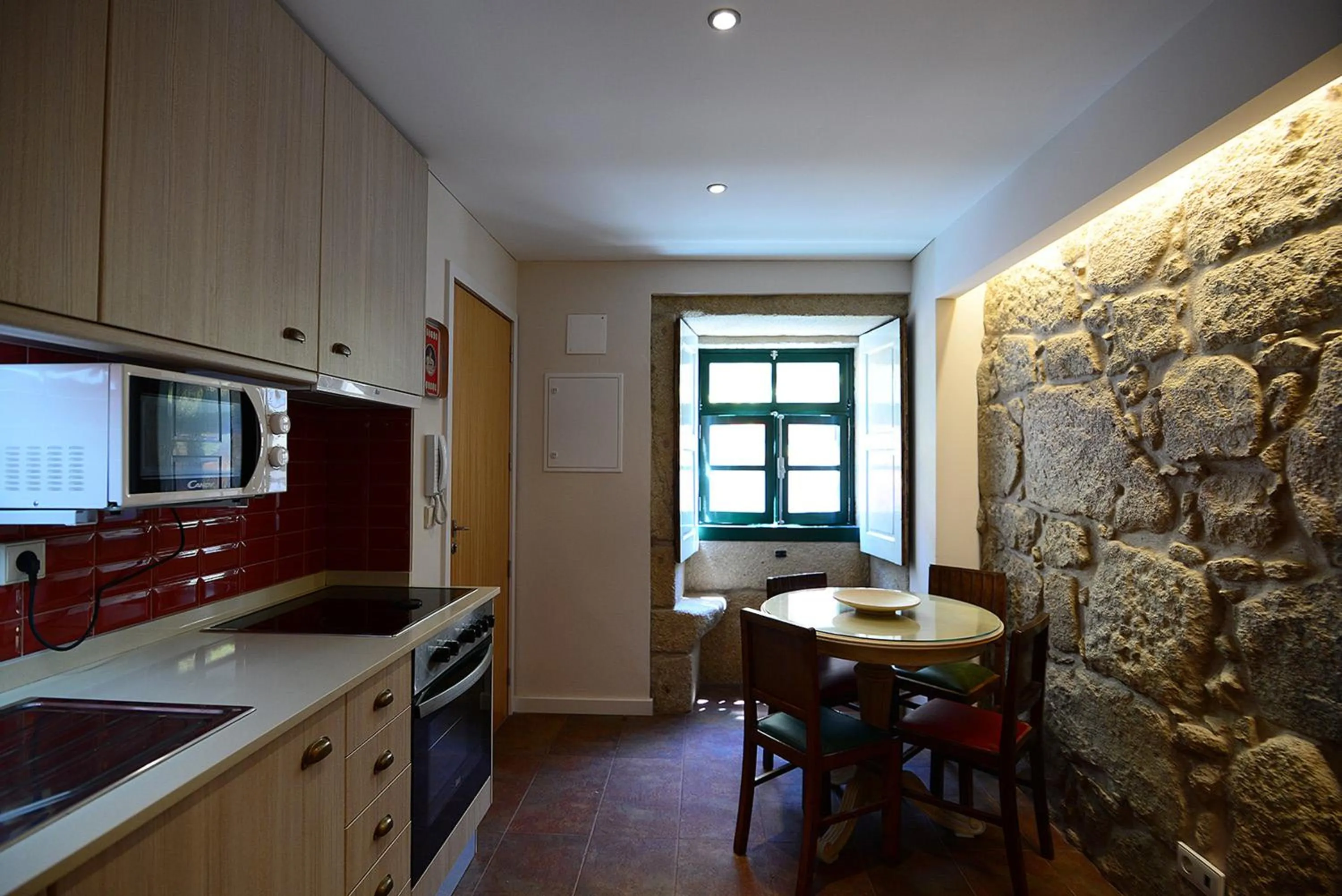 Kitchen or kitchenette in Vitoria Apartments