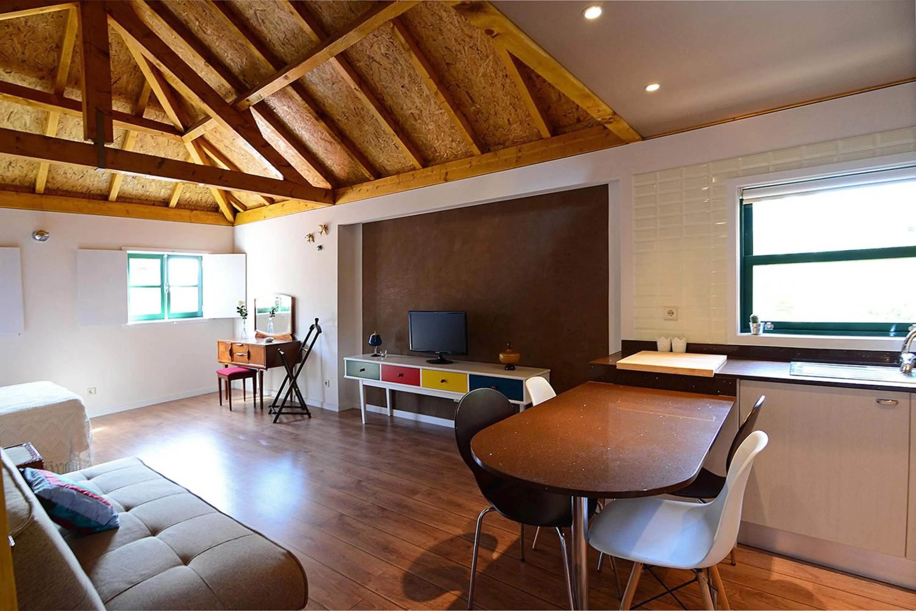 Living room in Vitoria Apartments