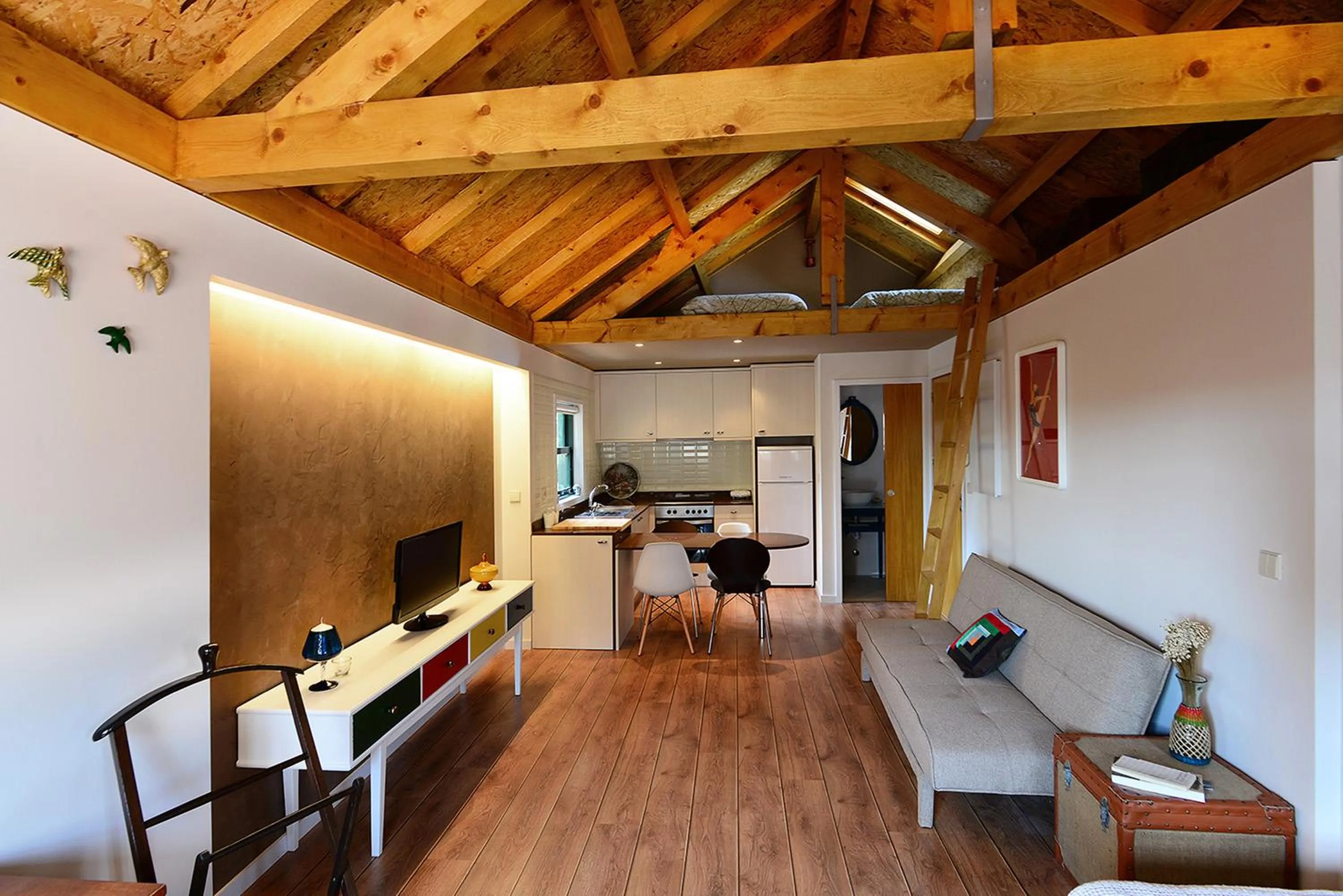 Living room in Vitoria Apartments