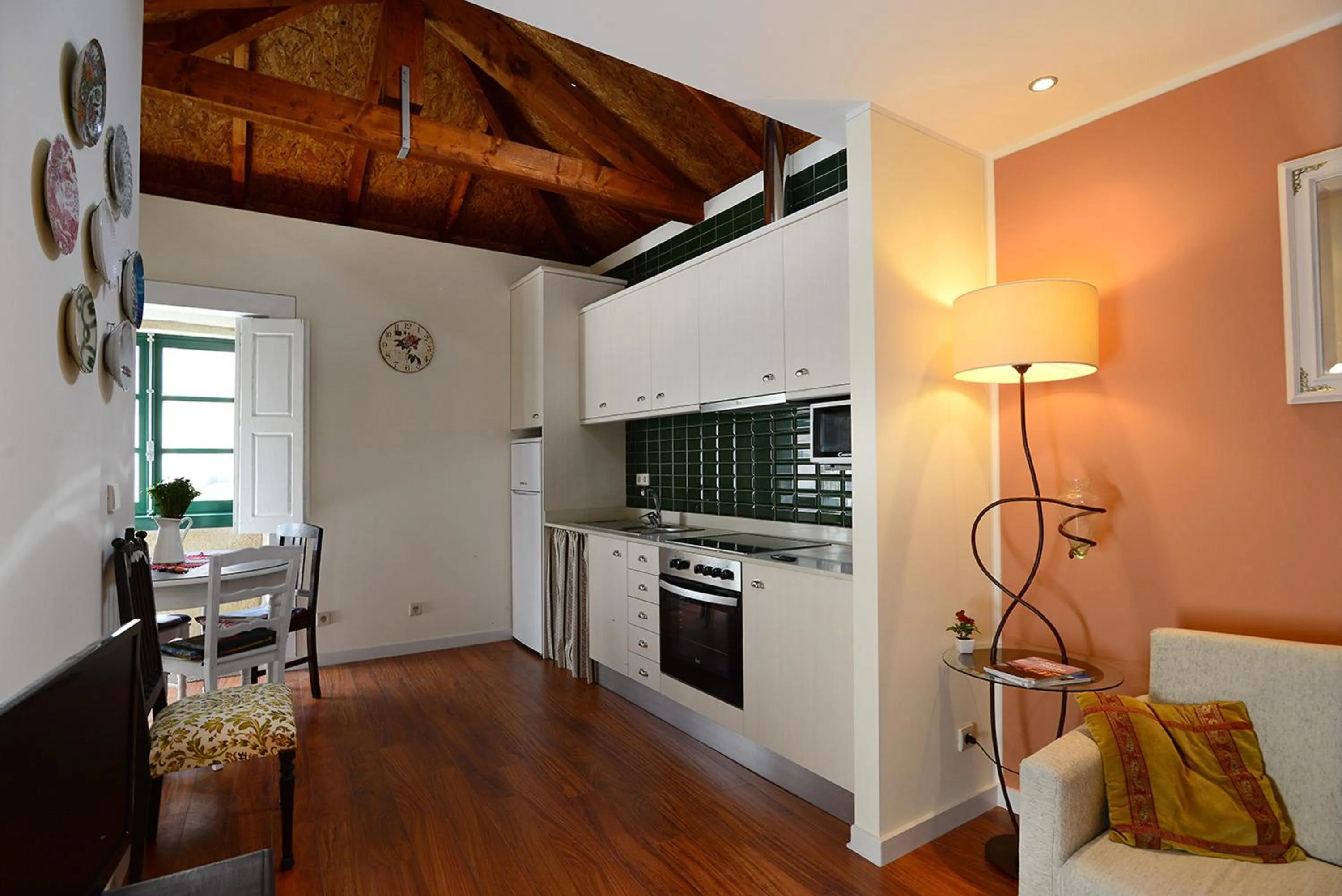 Kitchen or kitchenette in Vitoria Apartments