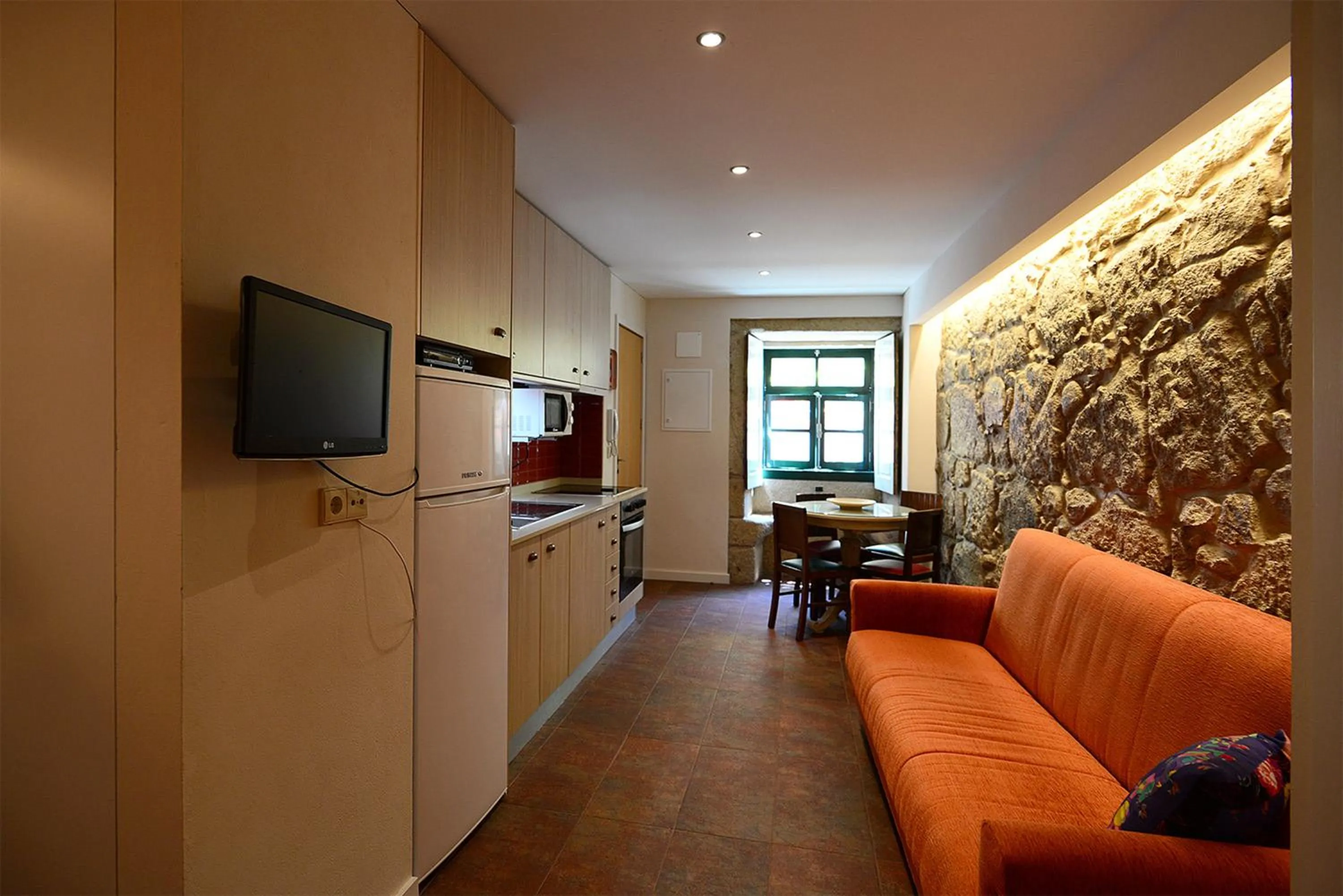 Living room in Vitoria Apartments