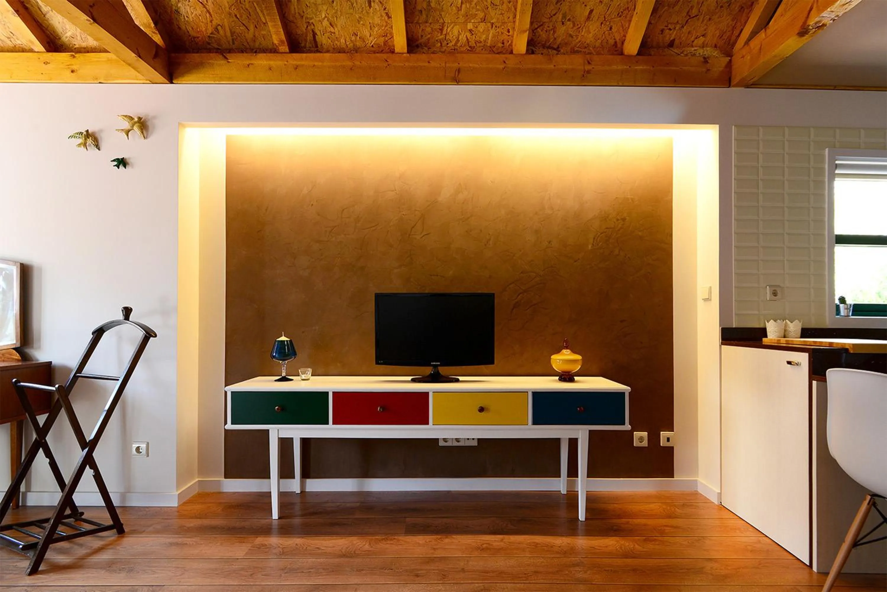 Living room in Vitoria Apartments