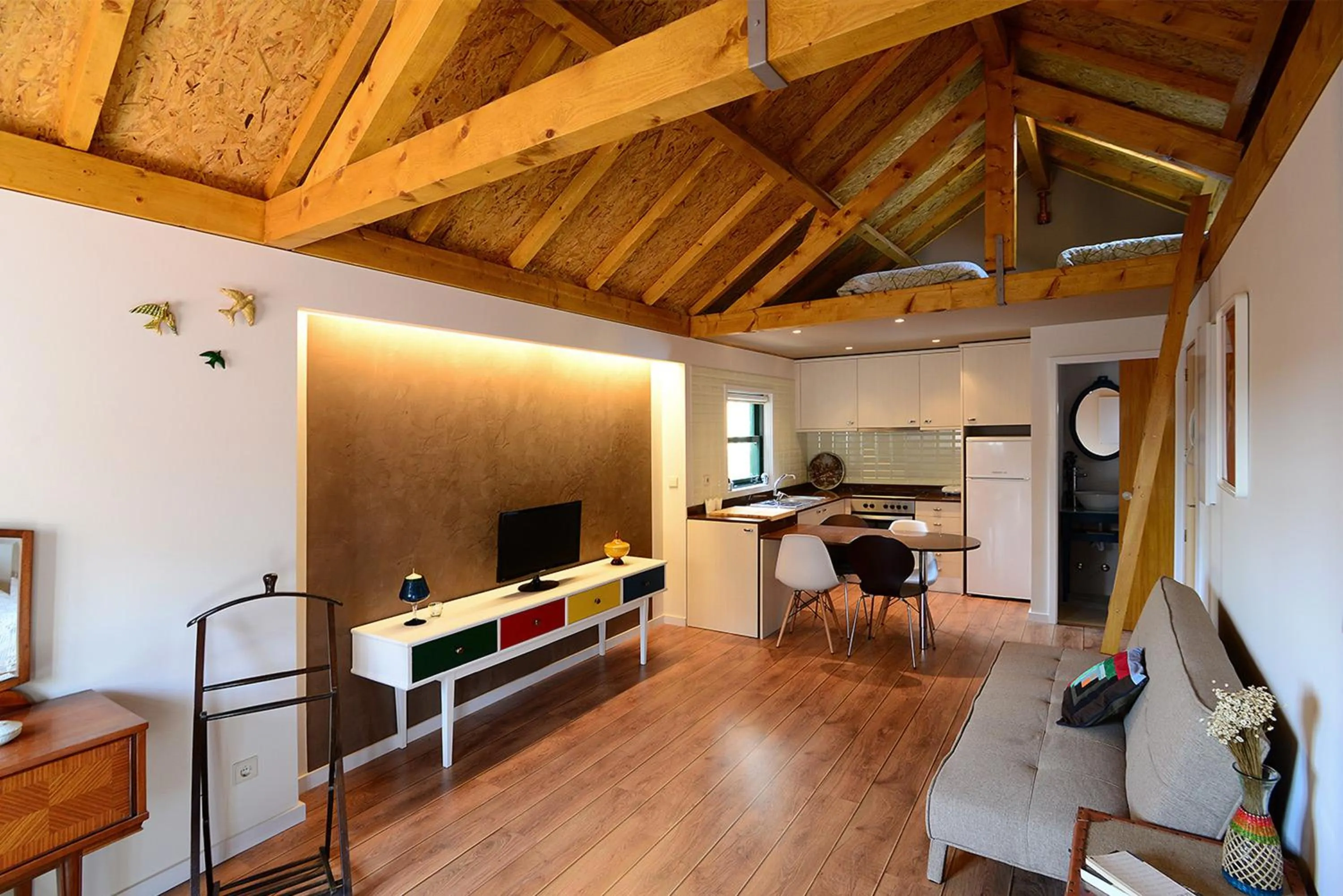 Living room in Vitoria Apartments