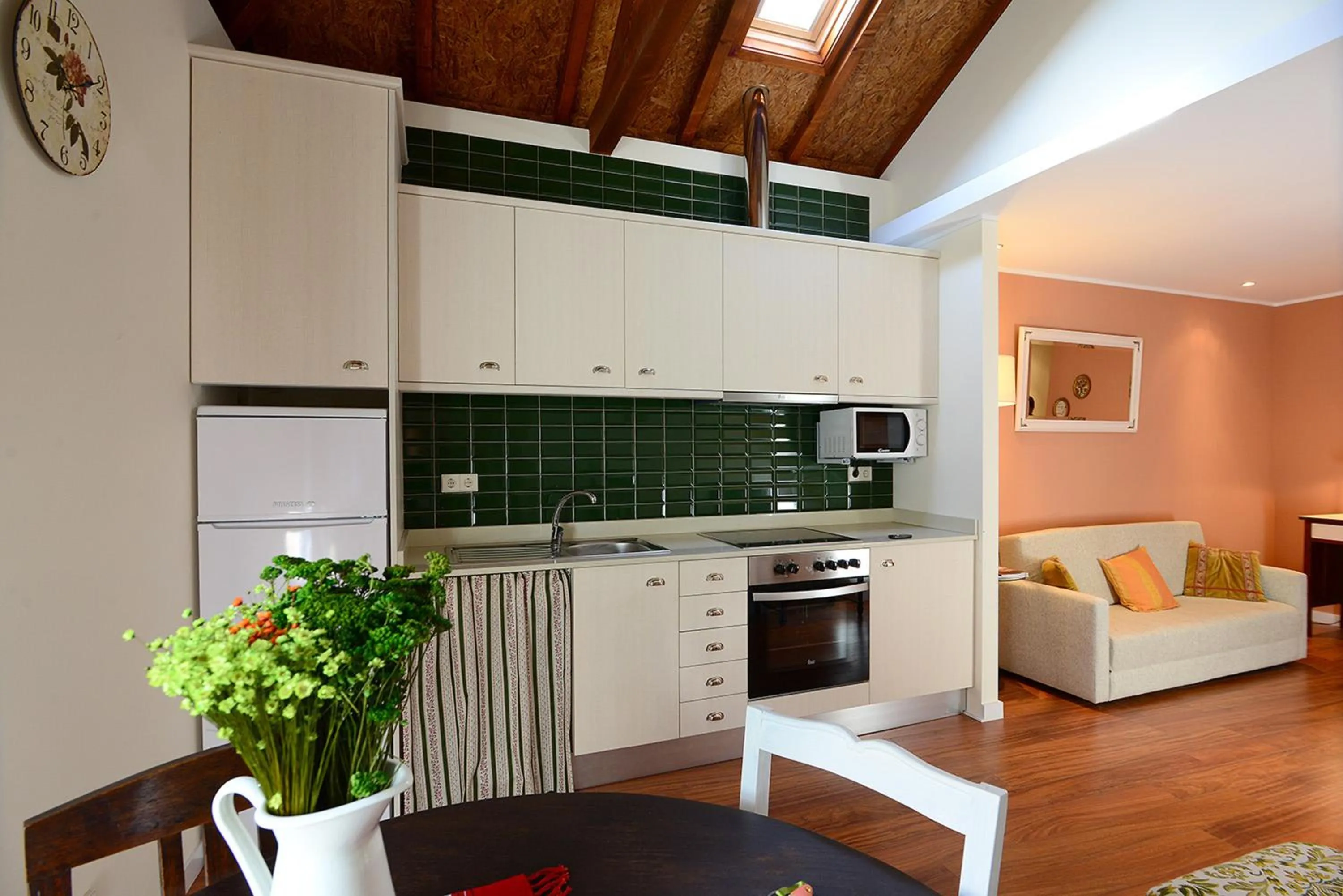 Kitchen or kitchenette in Vitoria Apartments