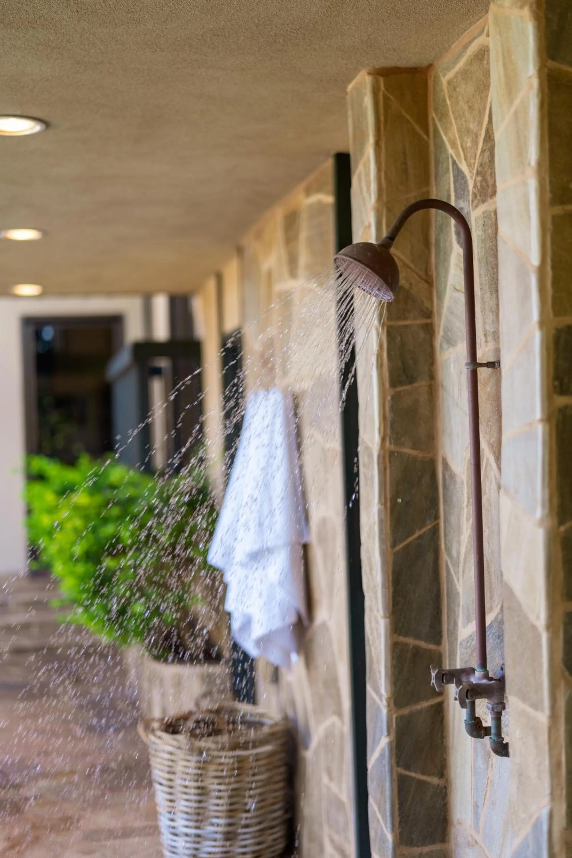 Shower in Noahs Hideaway Luxury B&B