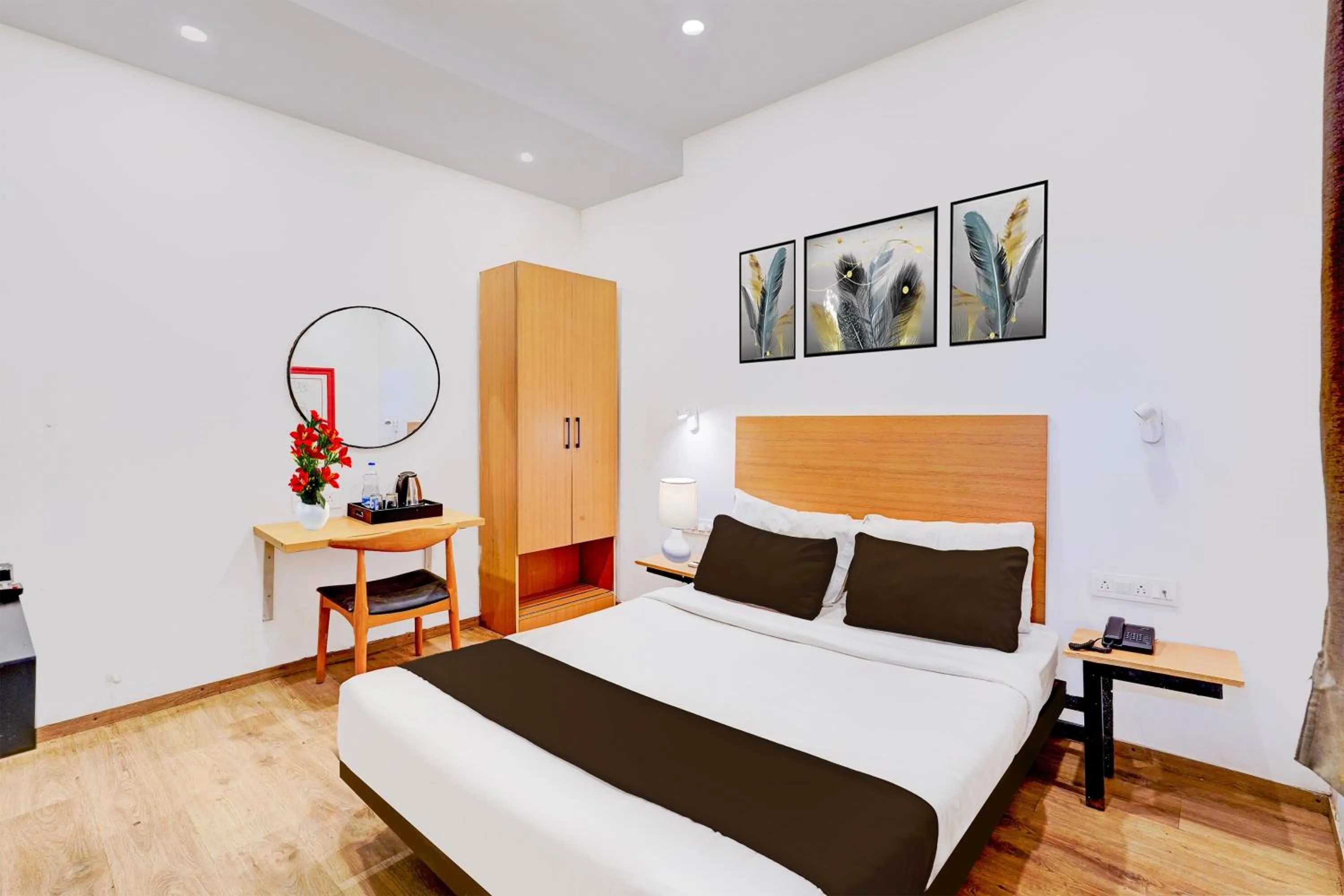 Bedroom, Bed in Townhouse Pondicherry