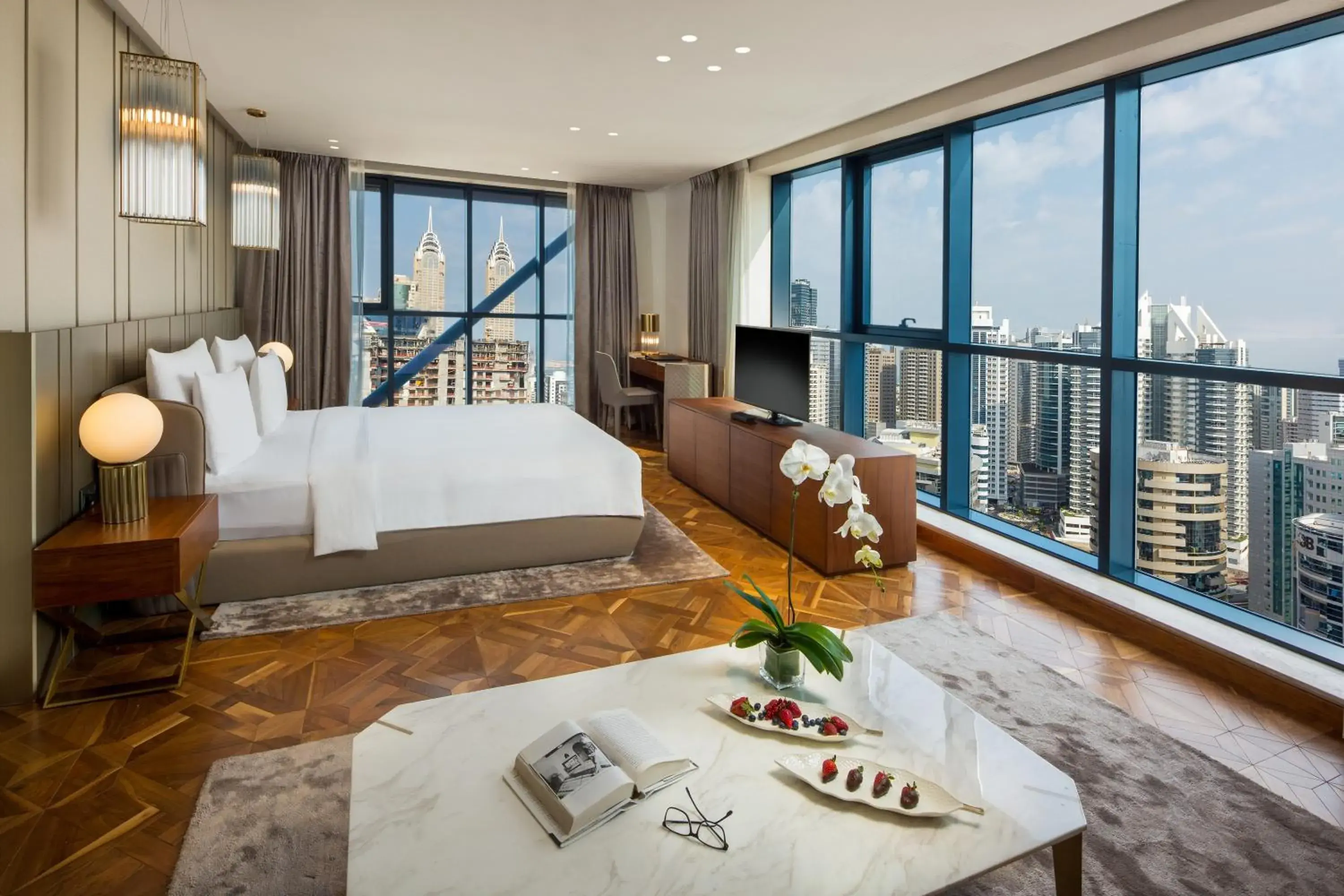 Bedroom, Bed in Millennium Place Barsha Heights Hotel Apartments Bedroom, Bed in Millennium Place Barsha Heights Hotel Apartments