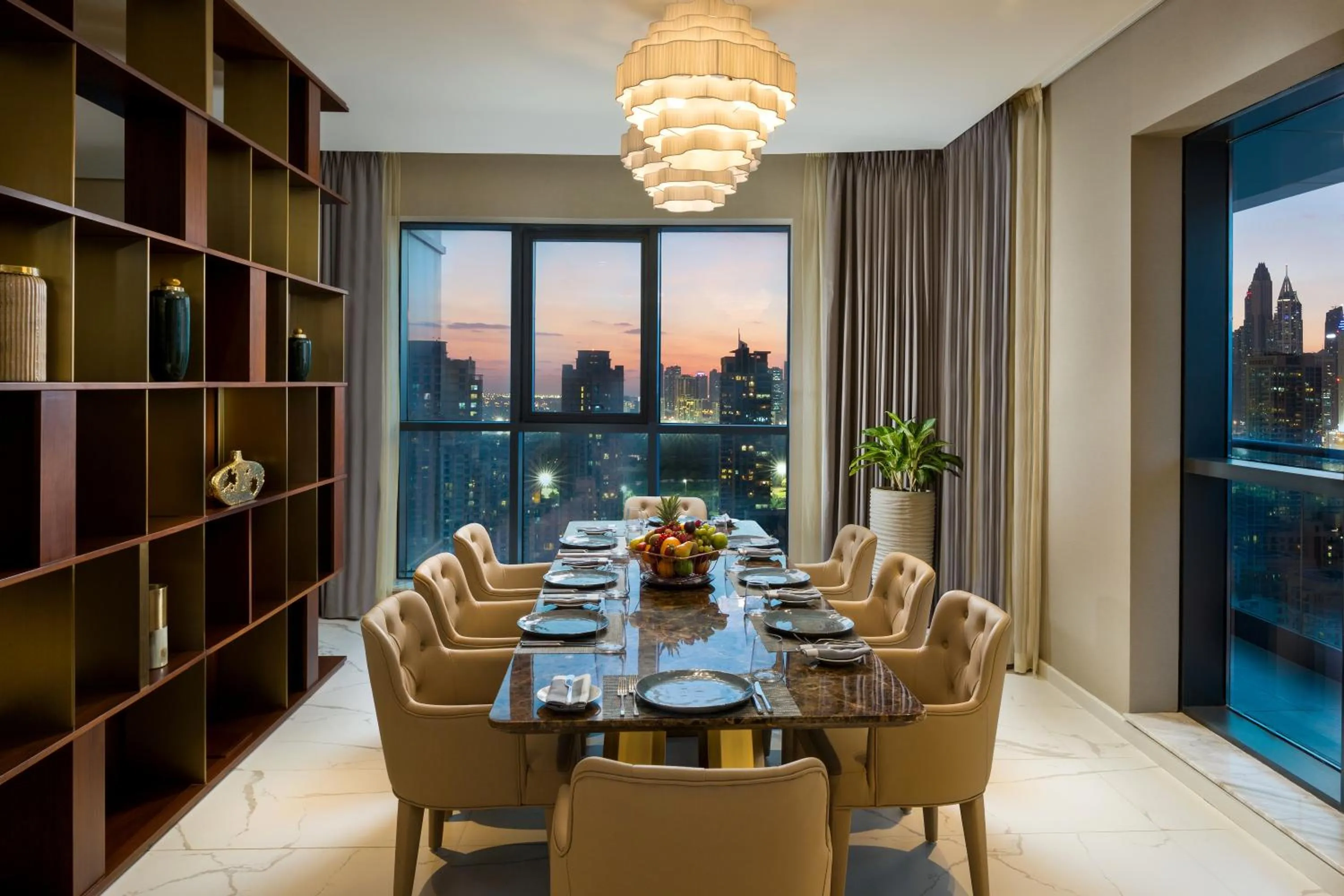 Dining area in Millennium Place Barsha Heights Hotel Apartments