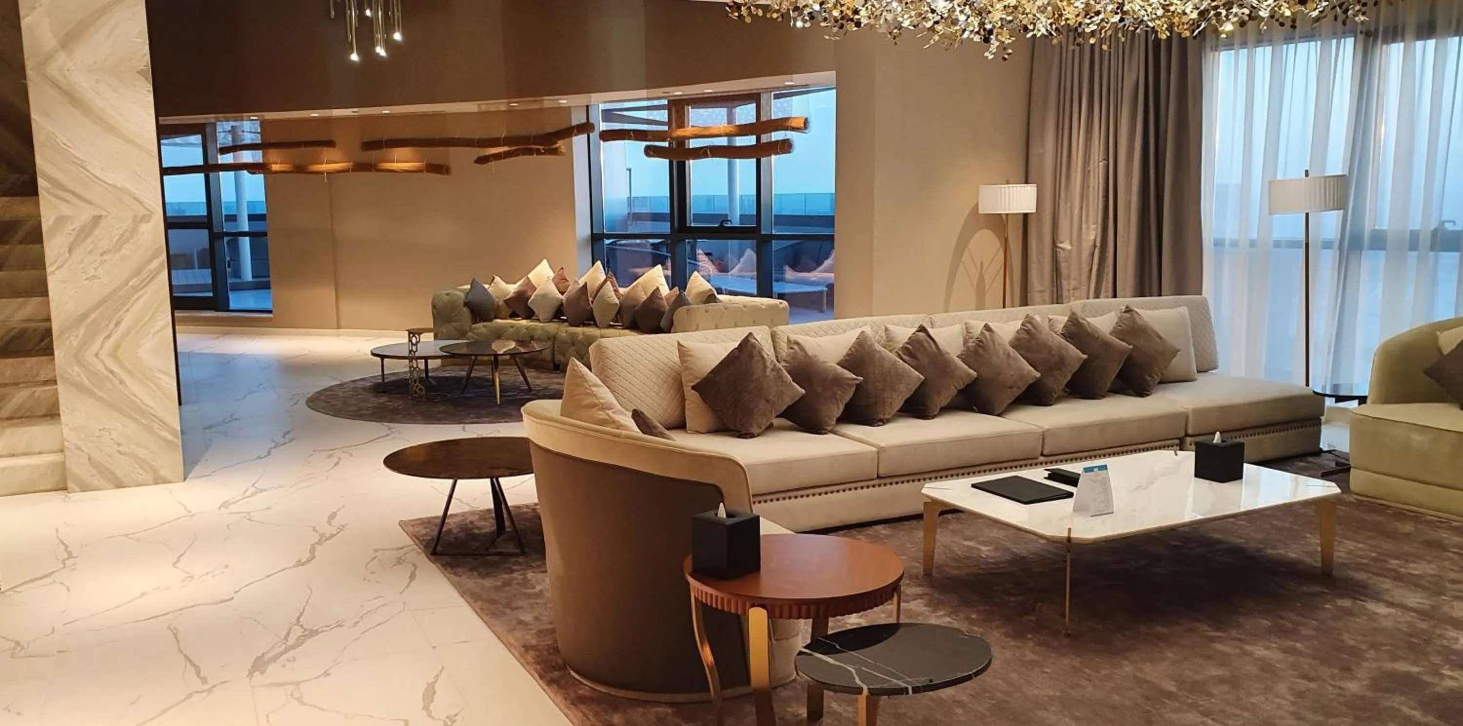 Living room in Millennium Place Barsha Heights Hotel Apartments