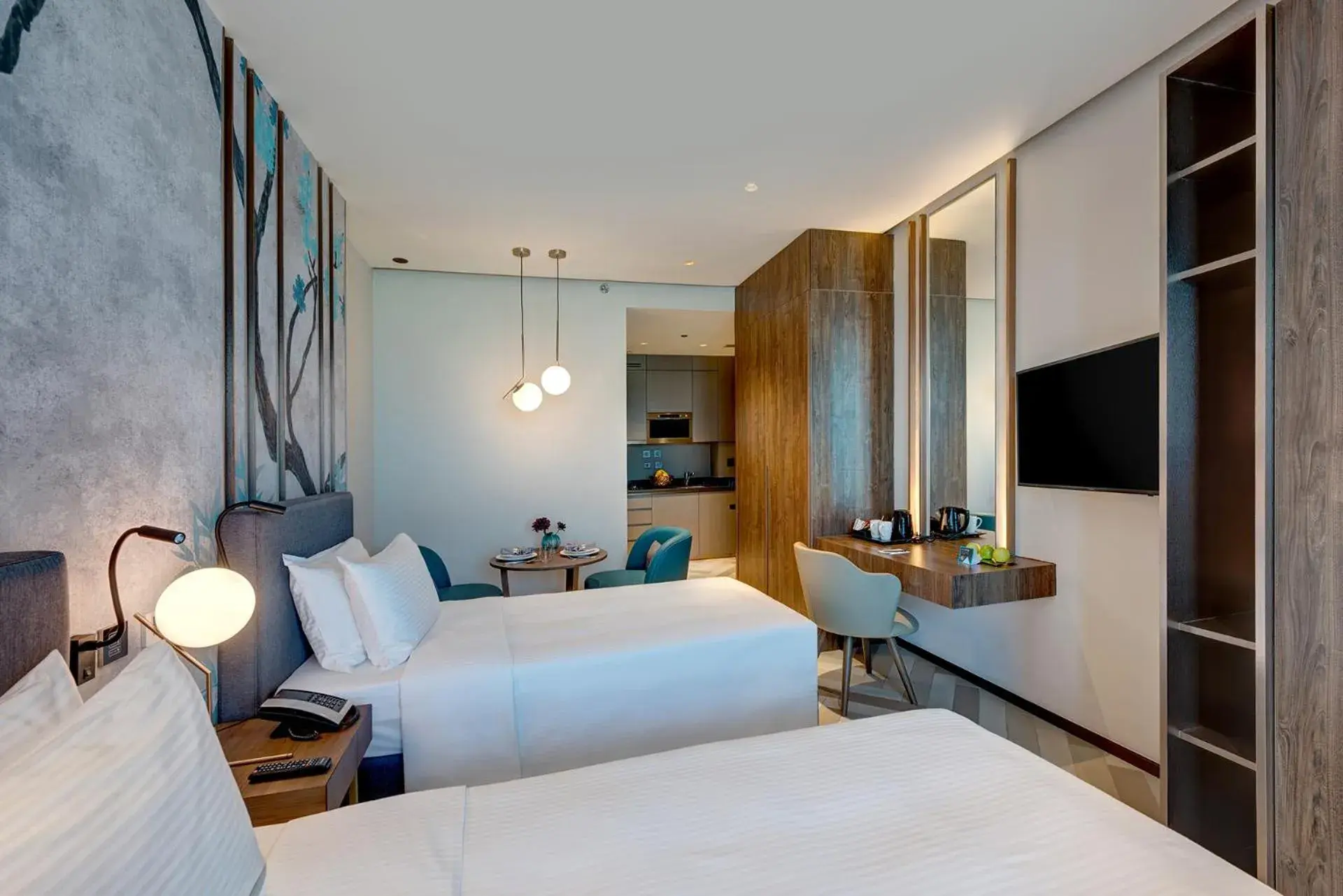 Deluxe Twin Studio in Millennium Place Barsha Heights Hotel Apartments Deluxe Twin Studio in Millennium Place Barsha Heights Hotel Apartments