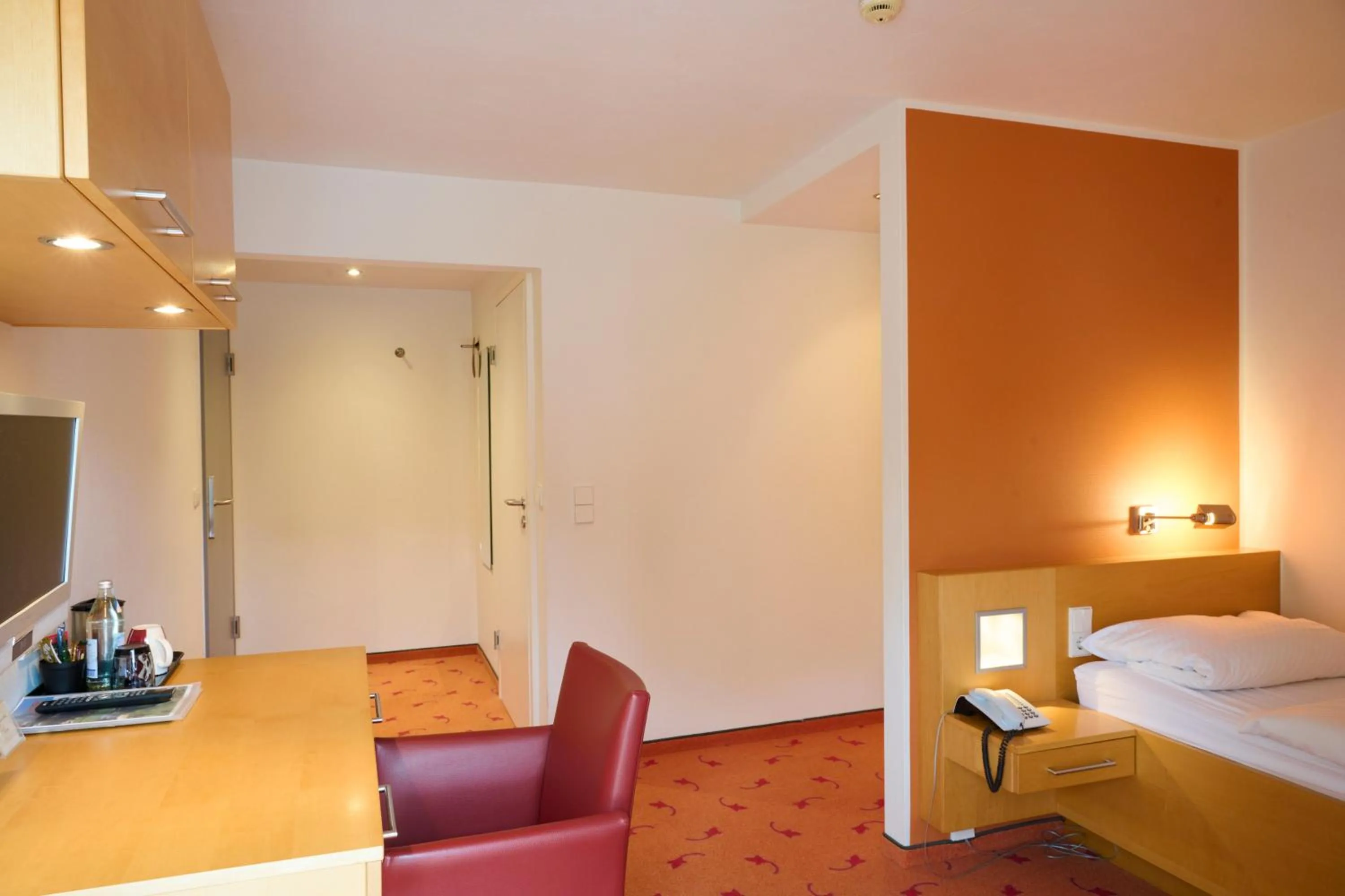 Bedroom, Bed in Kurhaus Pivittskrug