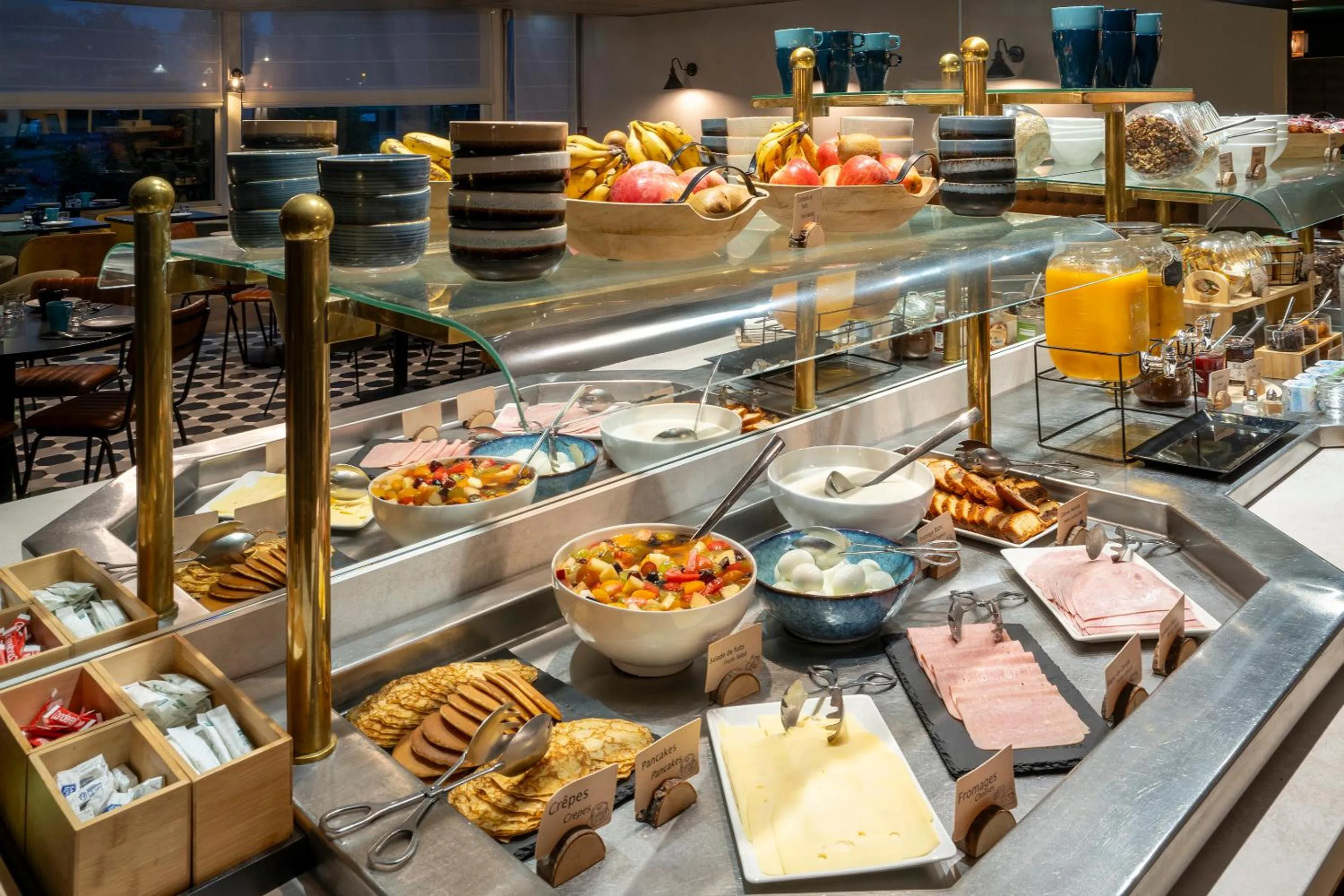 Buffet breakfast in Le Carline, Sure Hotel Collection by Best Western
