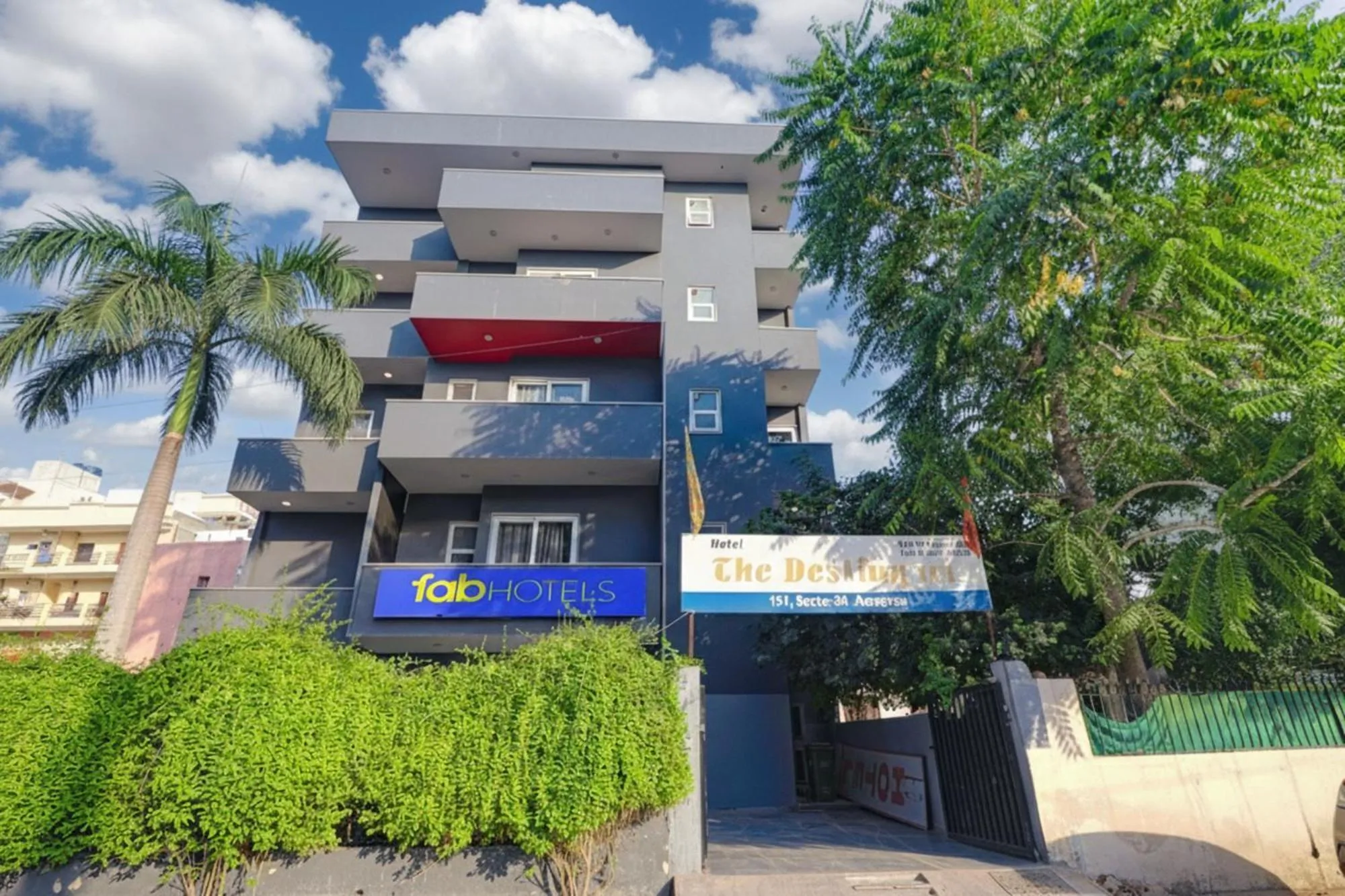 Property building in FabHotel Destiny Inn - Nr Medanta Hospital