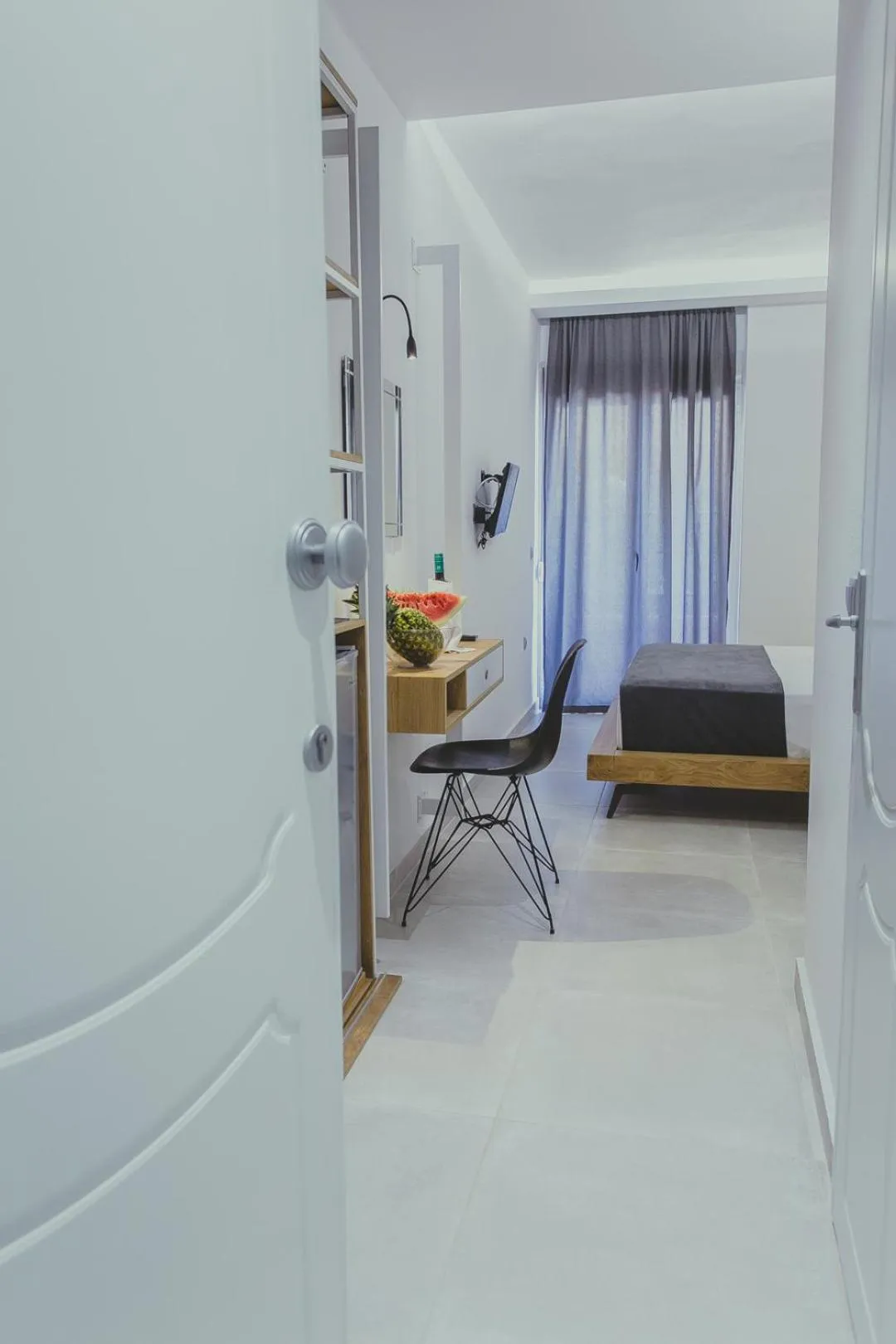 TV and multimedia, Bed in Hotel Papagalos