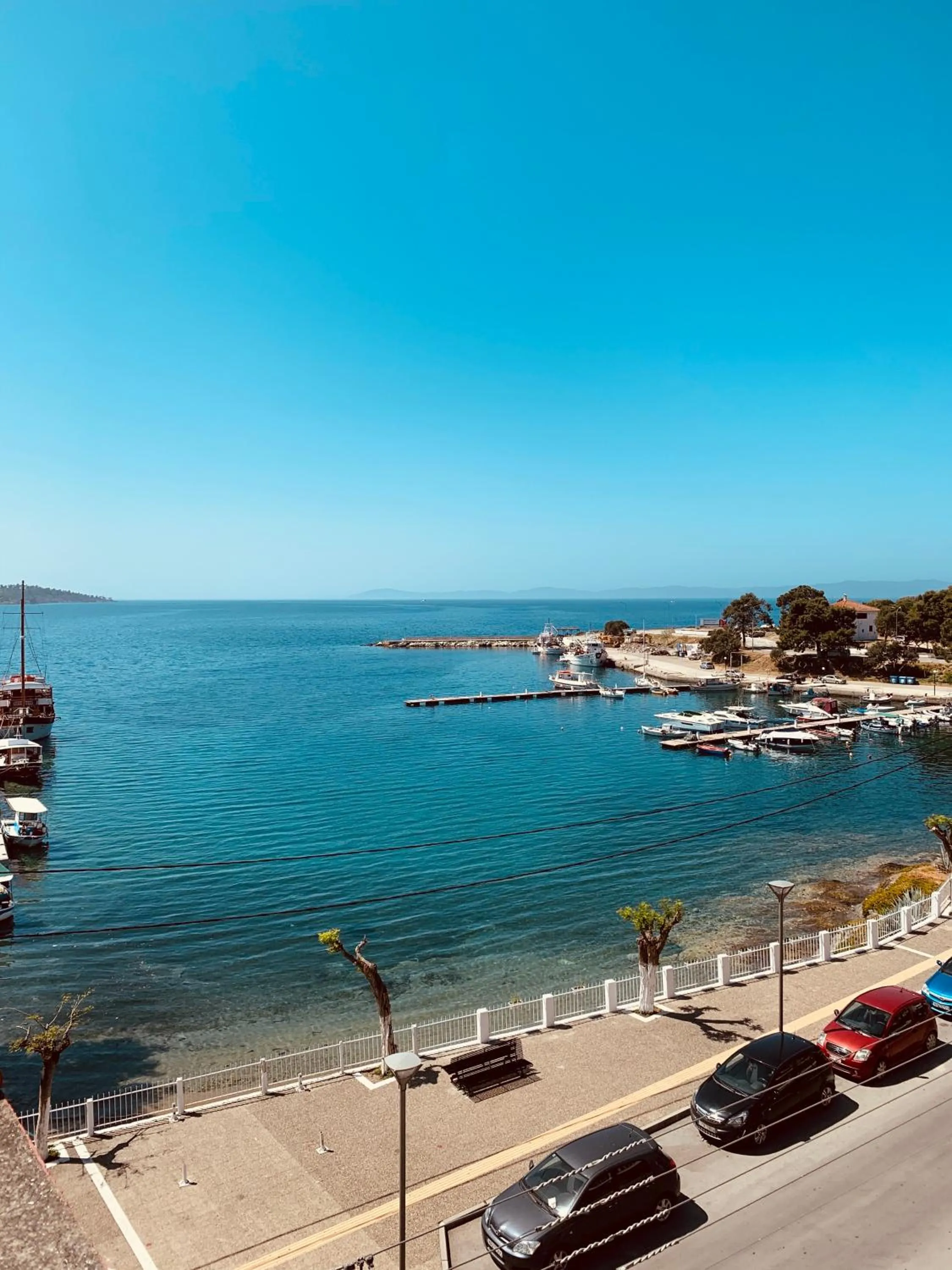 Sea view in Hotel Papagalos