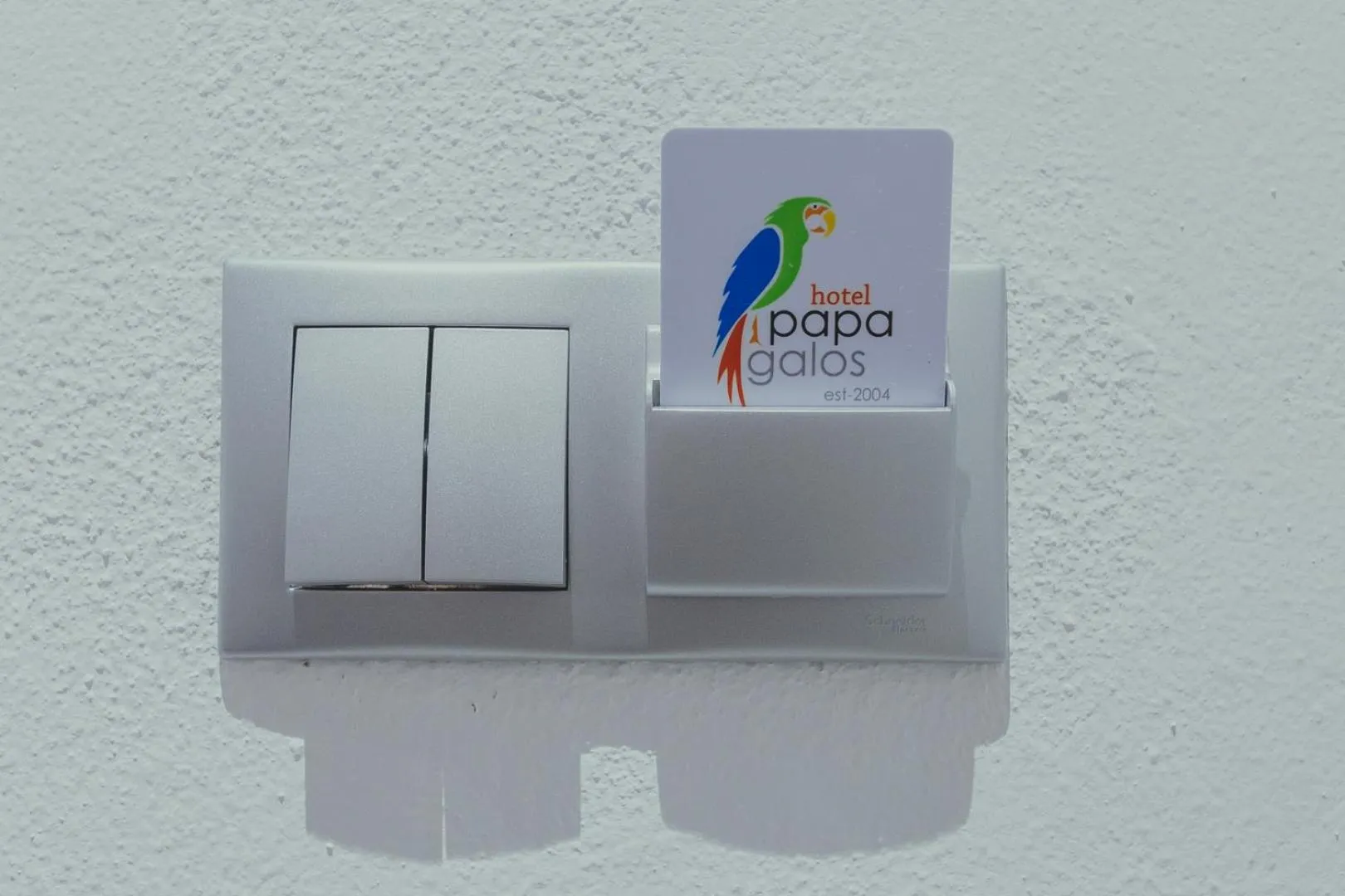 Property logo or sign in Hotel Papagalos