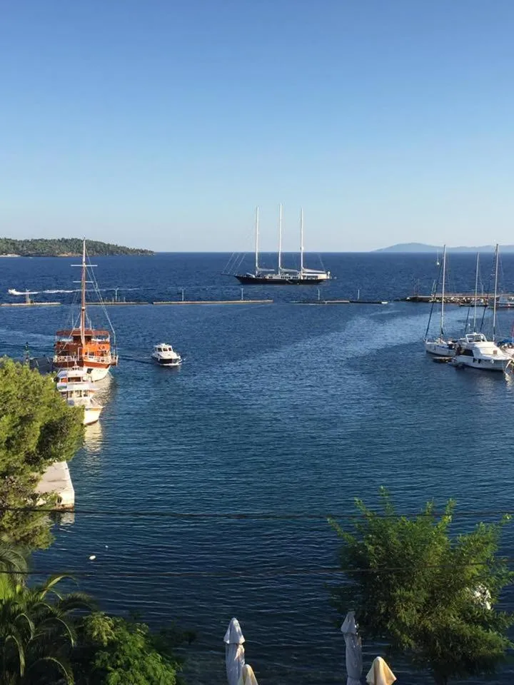 Sea view in Hotel Papagalos