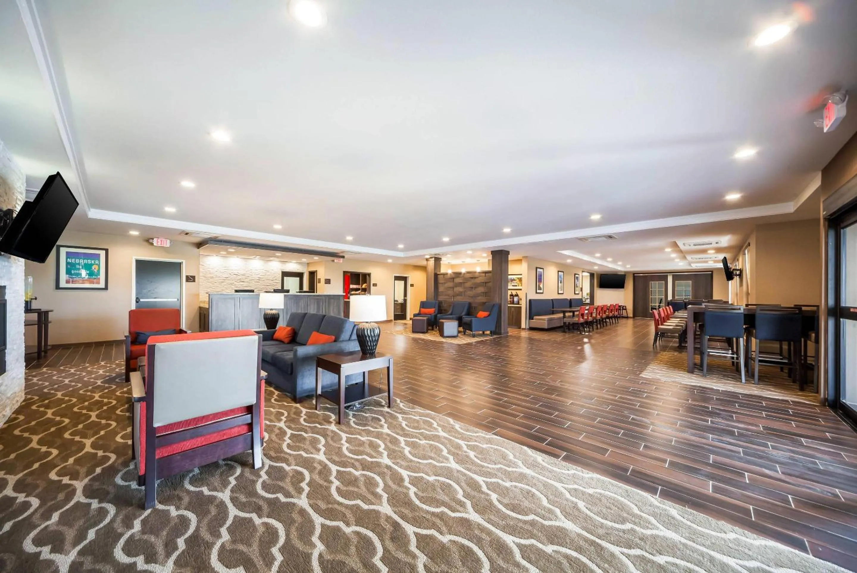 Lobby or reception in Comfort Inn & Suites North Platte