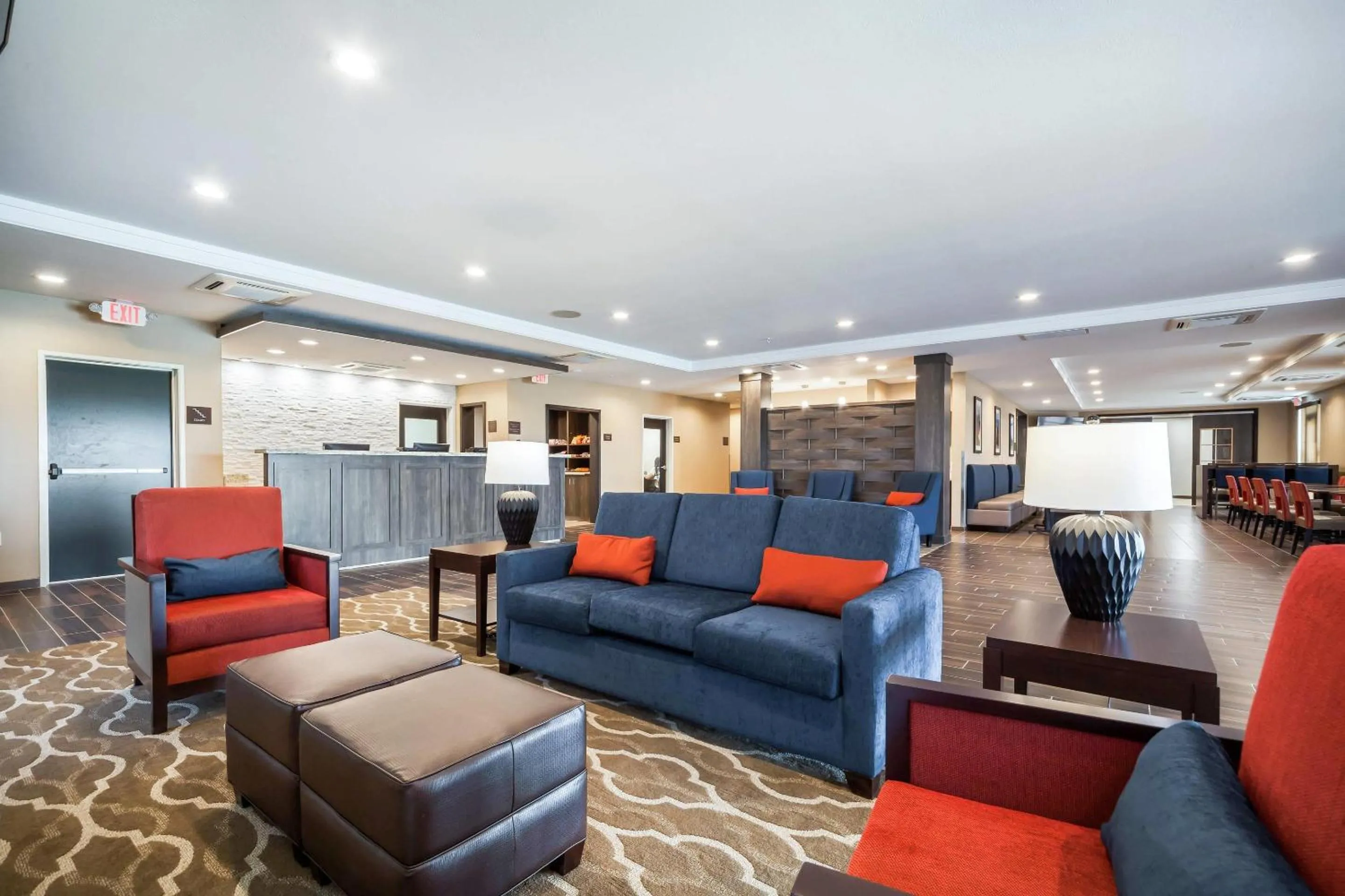 Lobby or reception in Comfort Inn & Suites North Platte