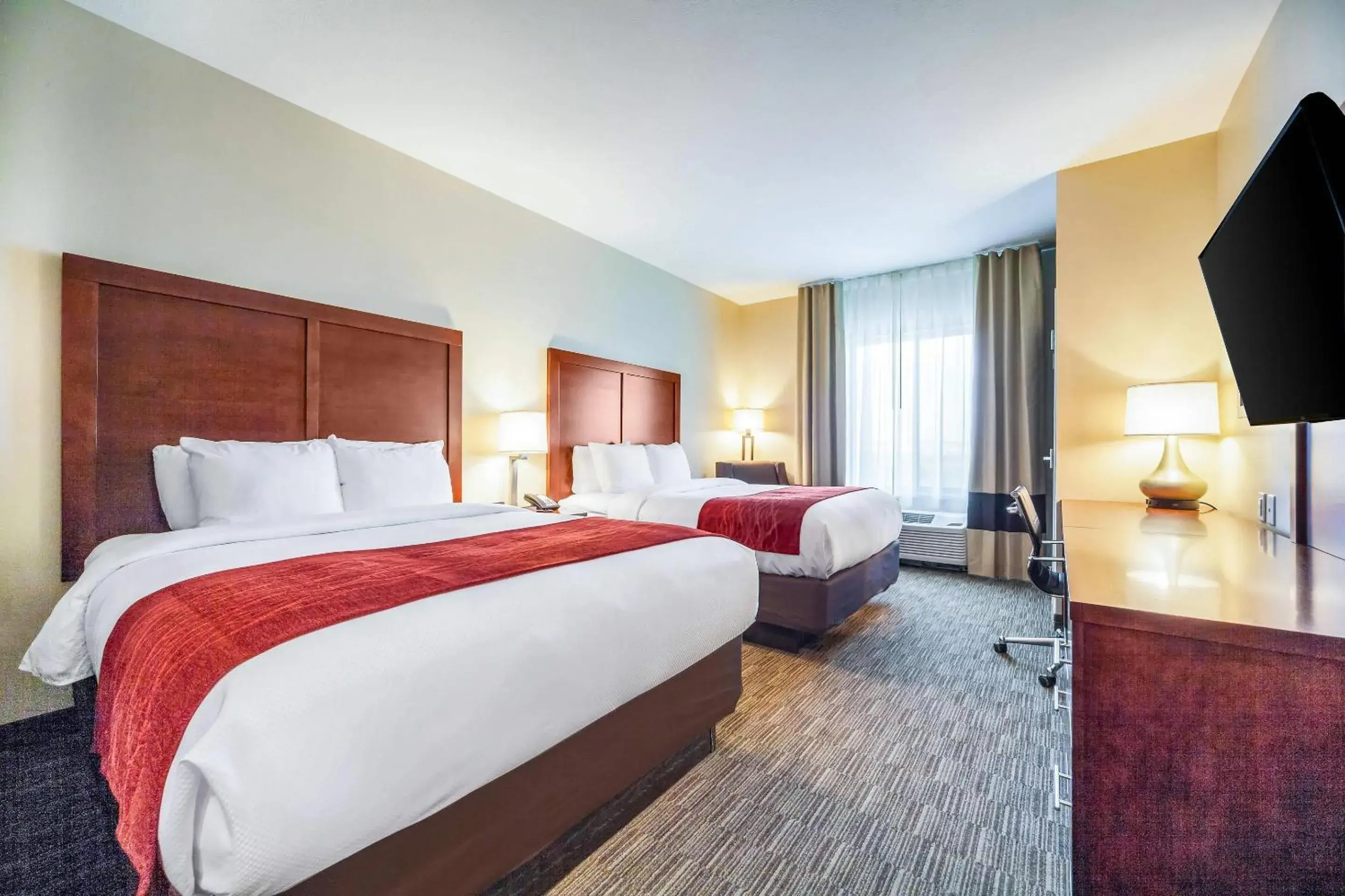 Queen Room with Two Queen Beds - Non-Smoking in Comfort Inn & Suites North Platte Queen Room with Two Queen Beds - Non-Smoking in Comfort Inn & Suites North Platte