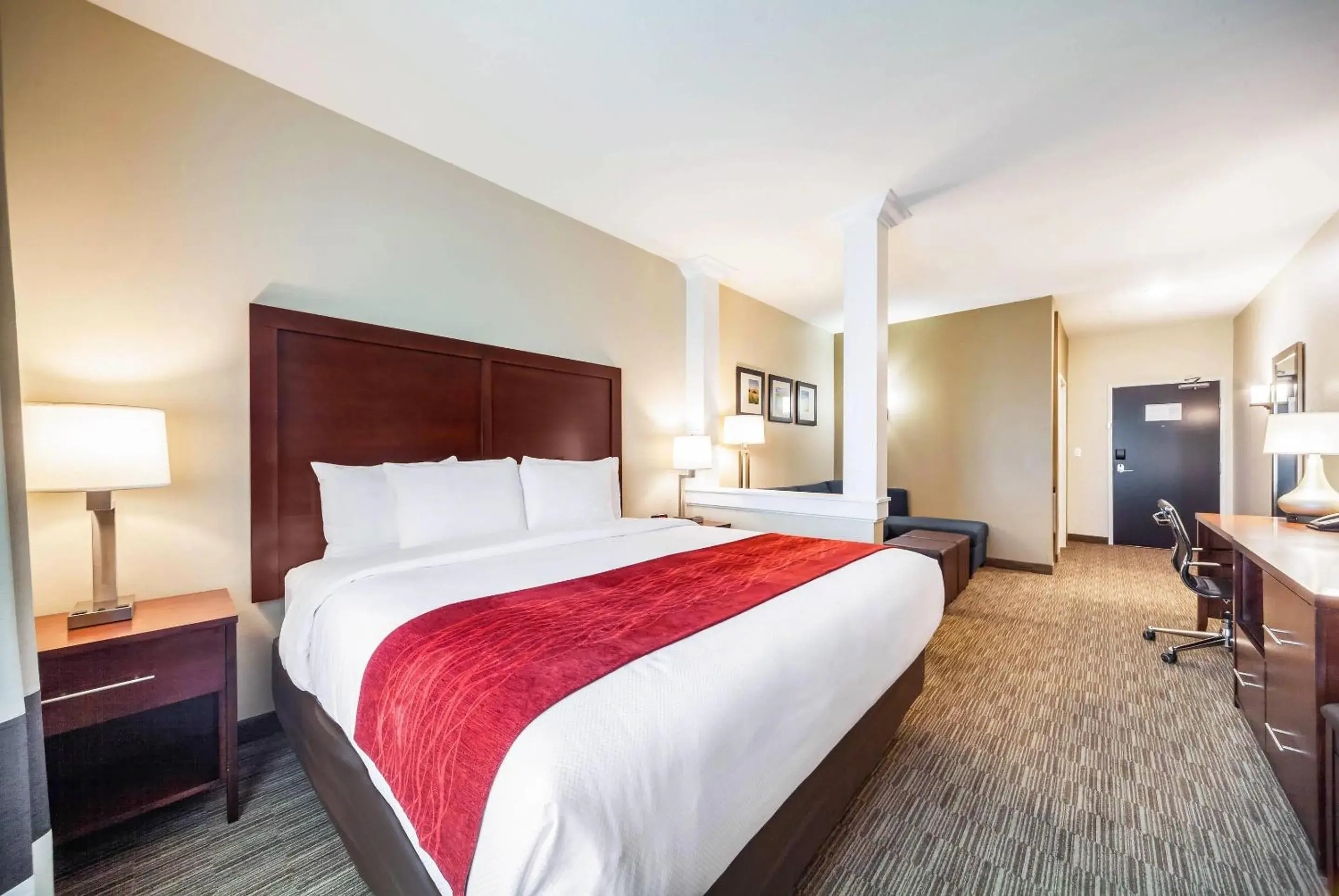 King Suite with Sofa Bed - Non-Smoking in Comfort Inn & Suites North Platte King Suite with Sofa Bed - Non-Smoking in Comfort Inn & Suites North Platte