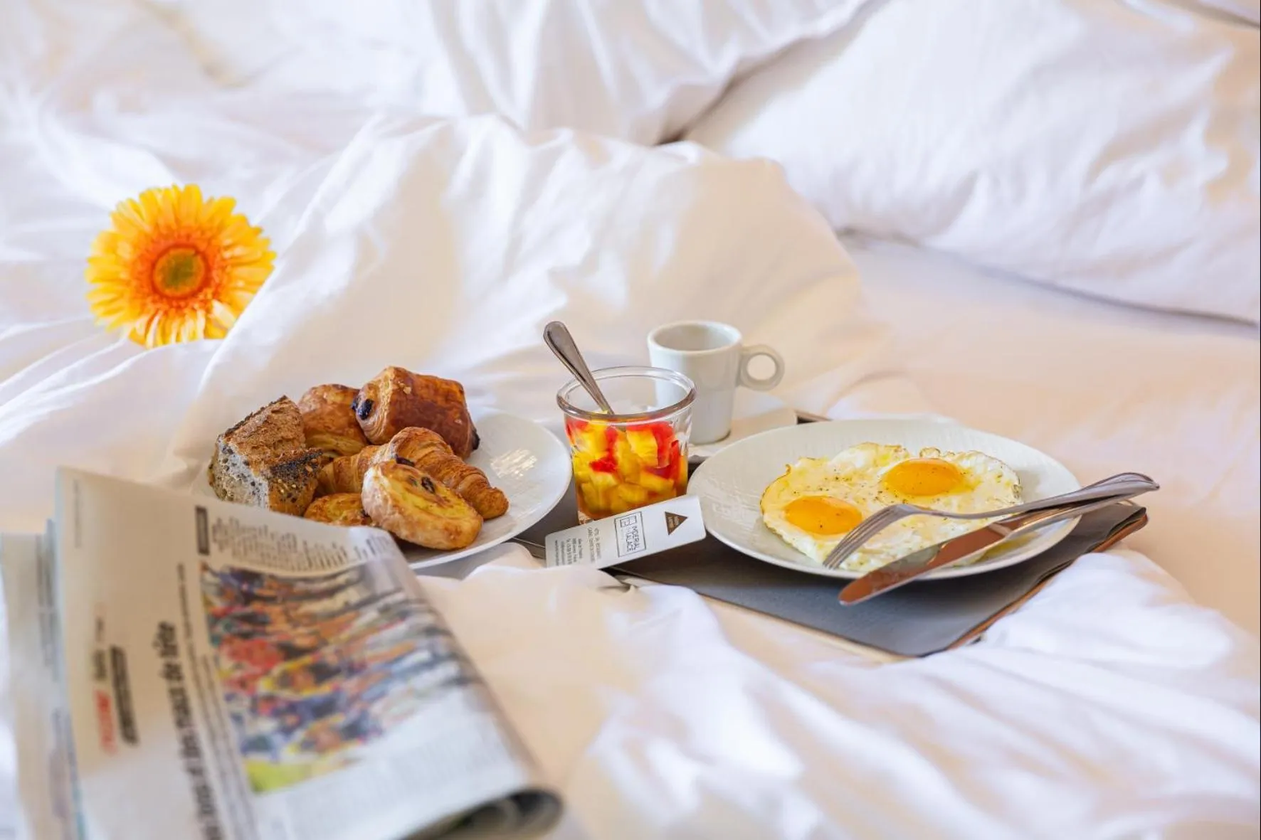 Bed in Impérial Palace