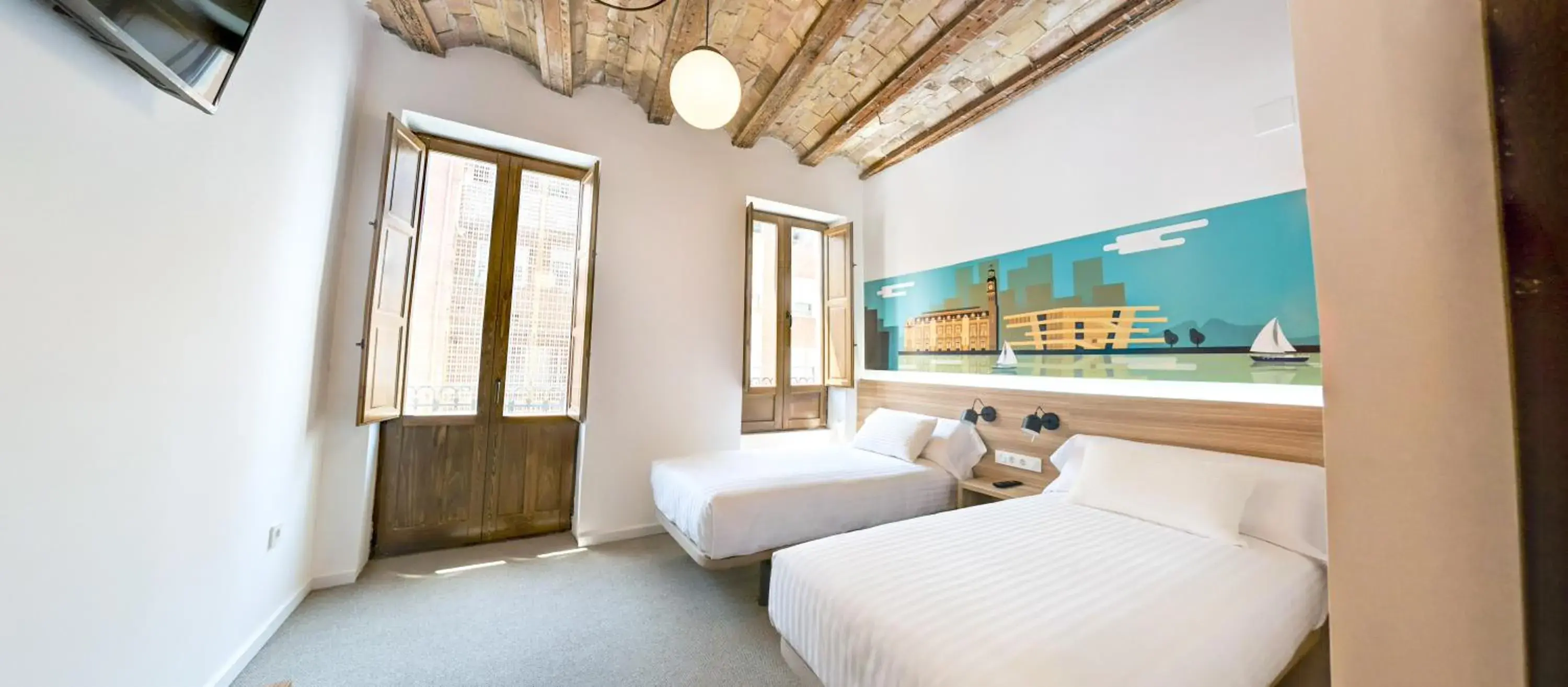 Bed in Original Domino House Bed in Original Domino House