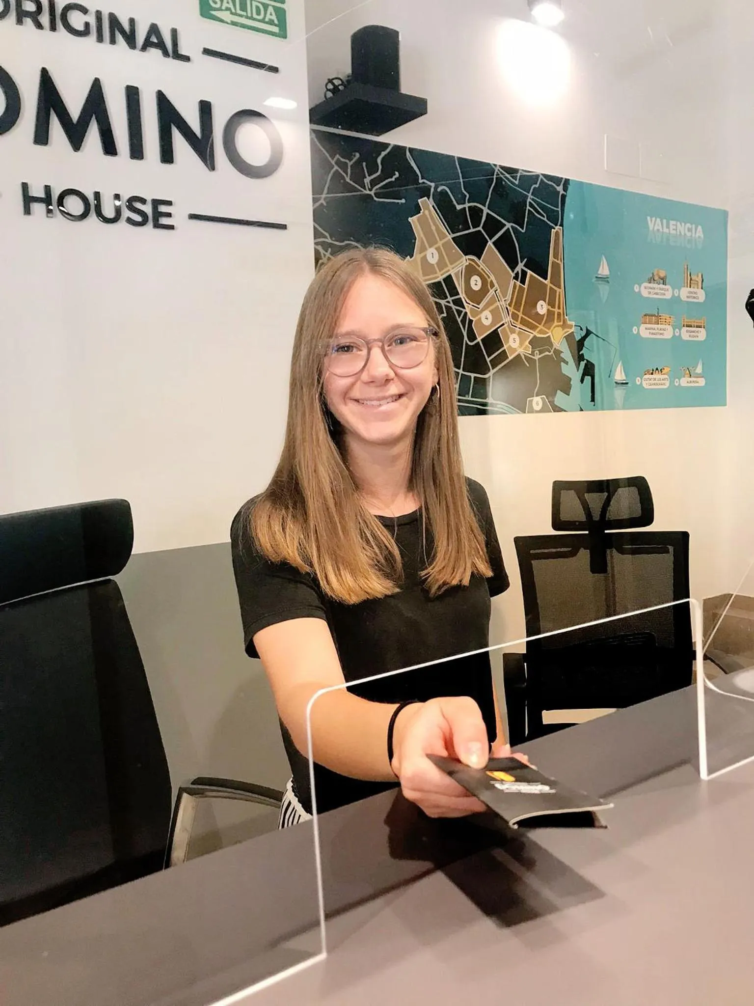 Lobby or reception in Original Domino House