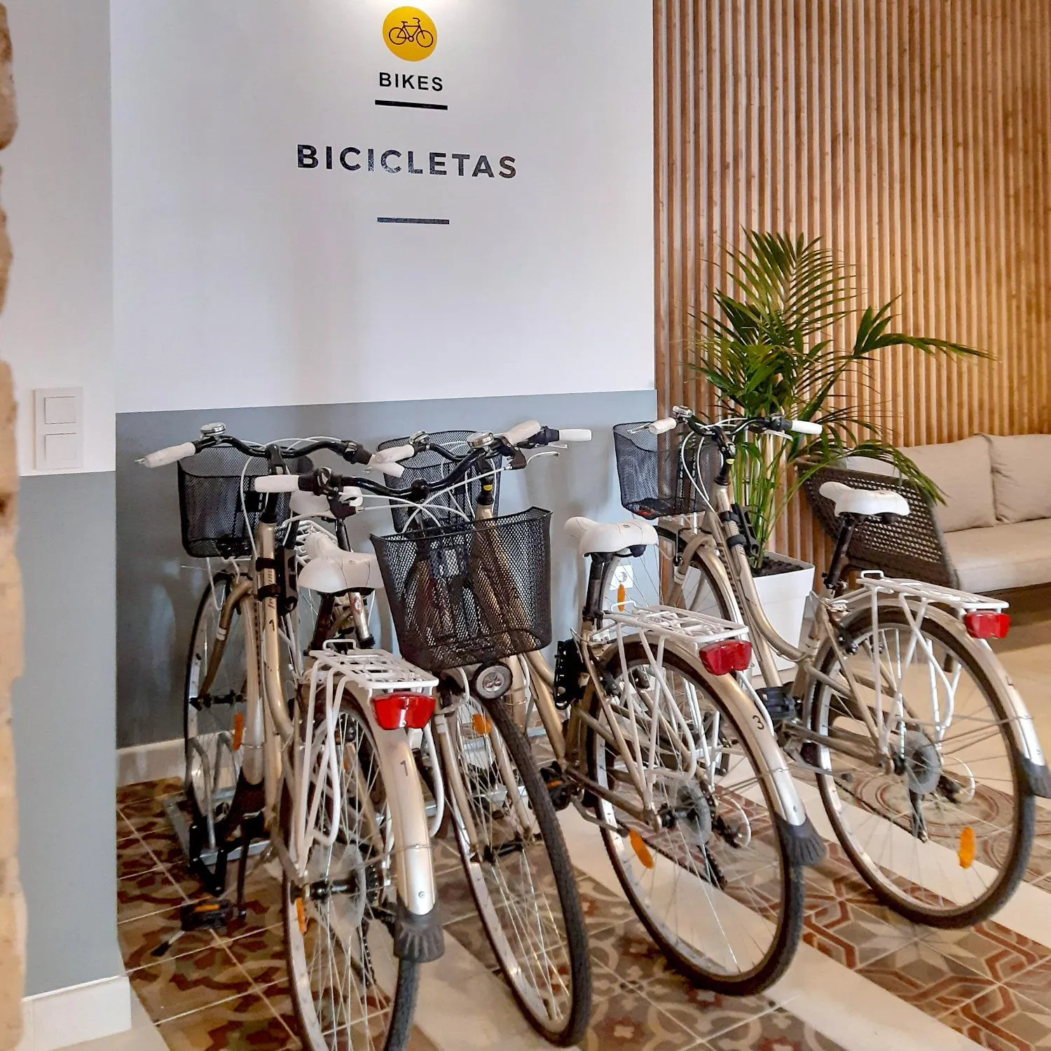 Cycling in Original Domino House