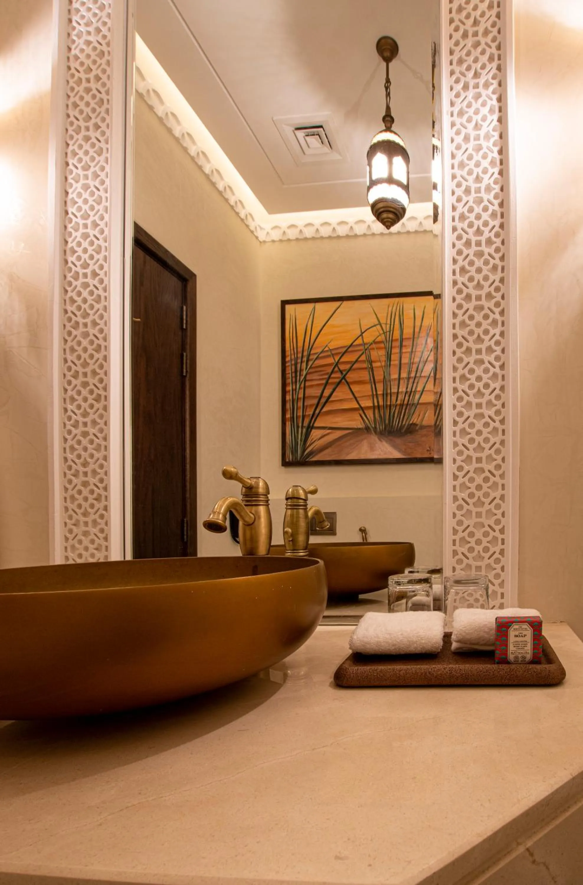 Bathroom in Al Badayer Retreat by Sharjah Collection