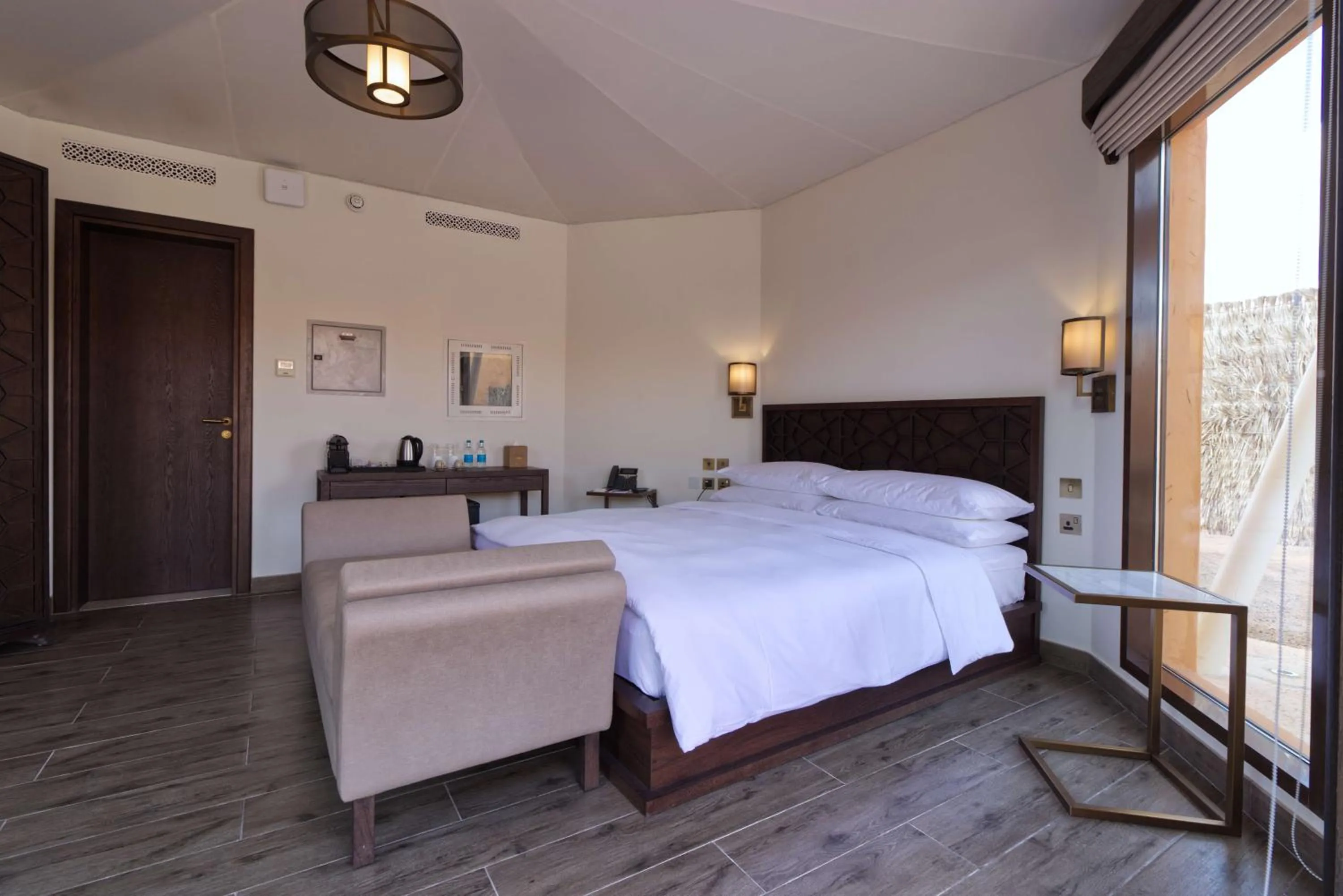 Photo of the whole room, Bed in Al Badayer Retreat by Sharjah Collection