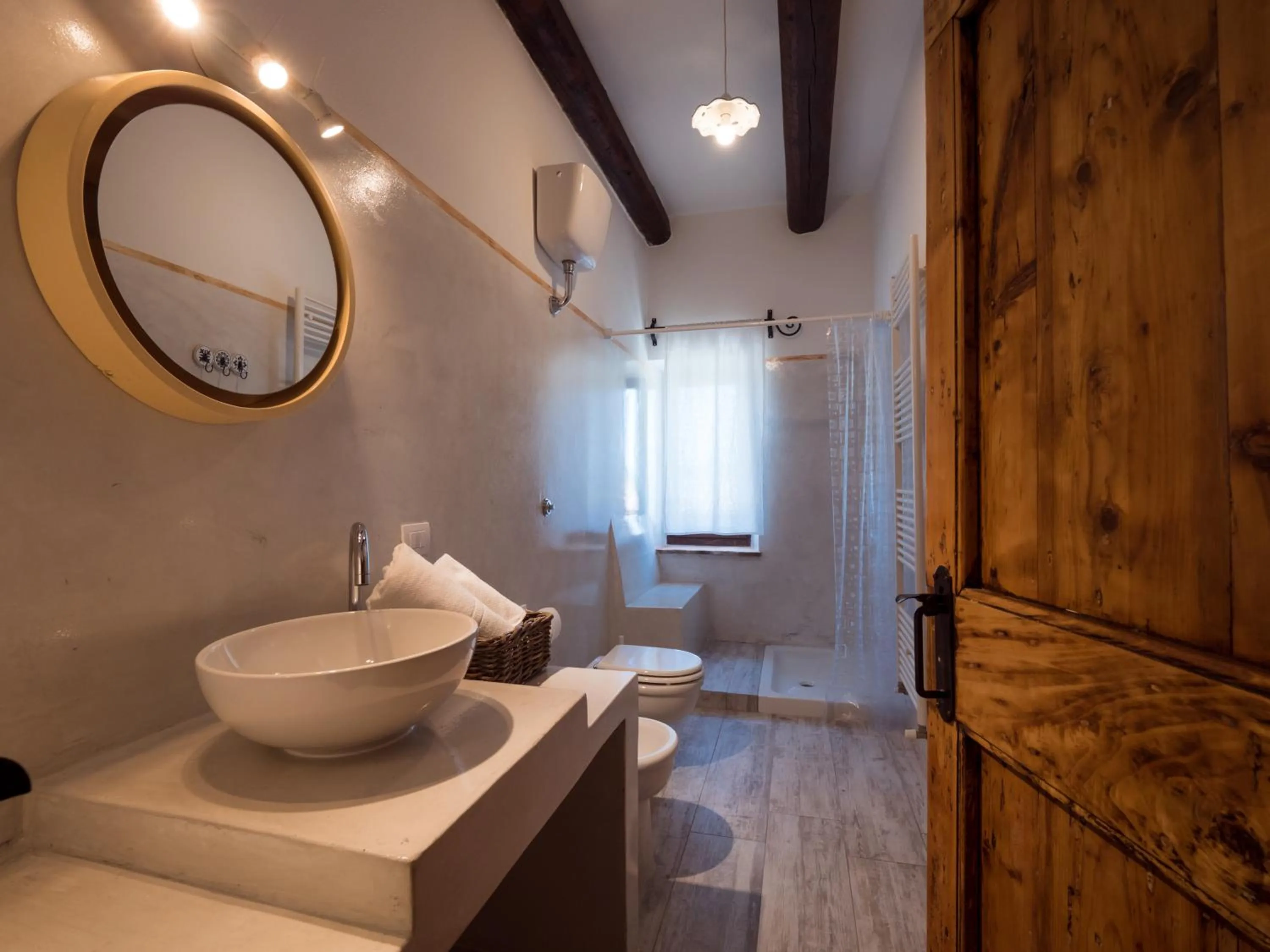 Shower in La Guest House della Tenuta di Tavignano