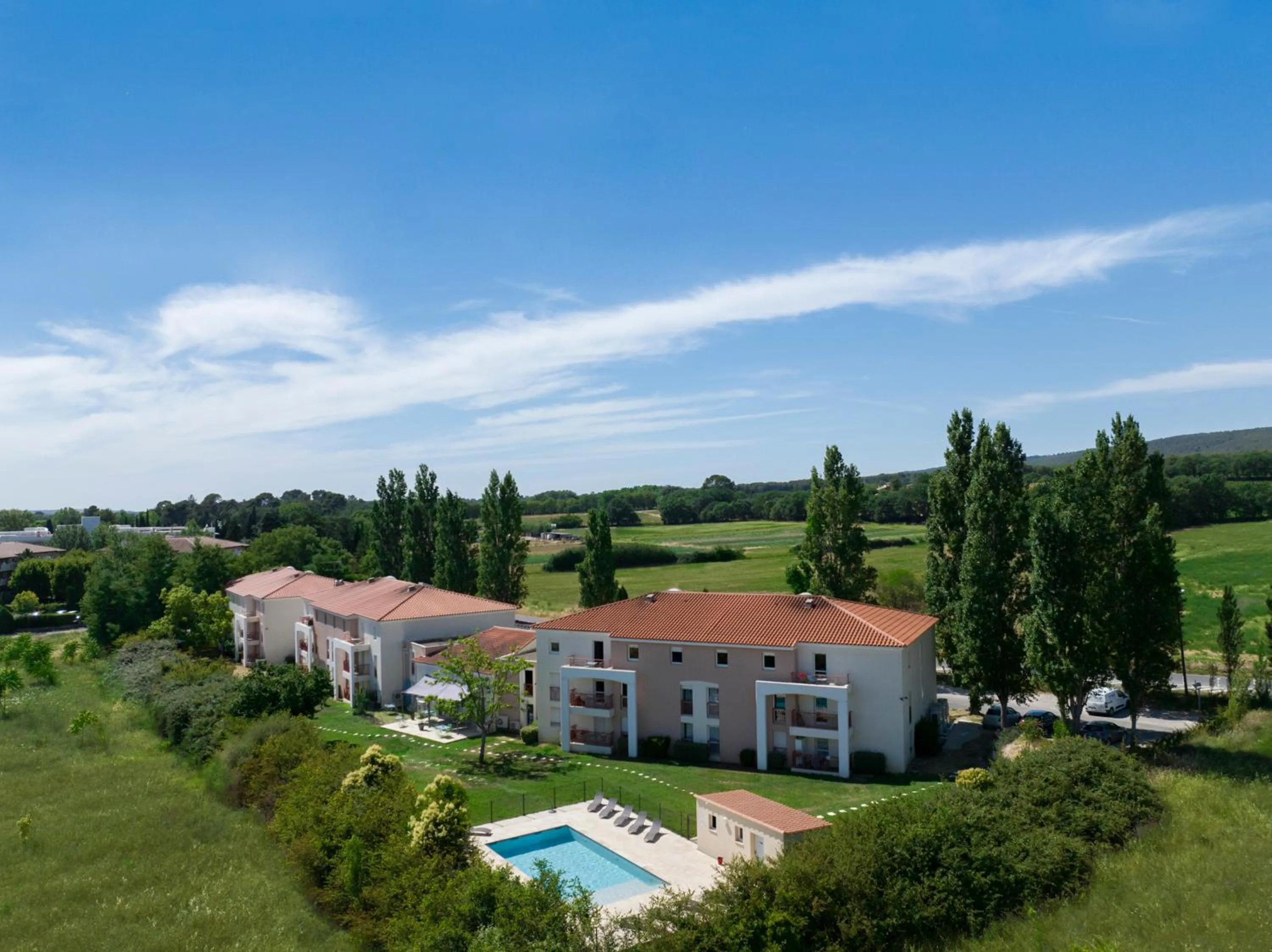 Bird's eye view in Garden & City Aix En Provence - Puyricard