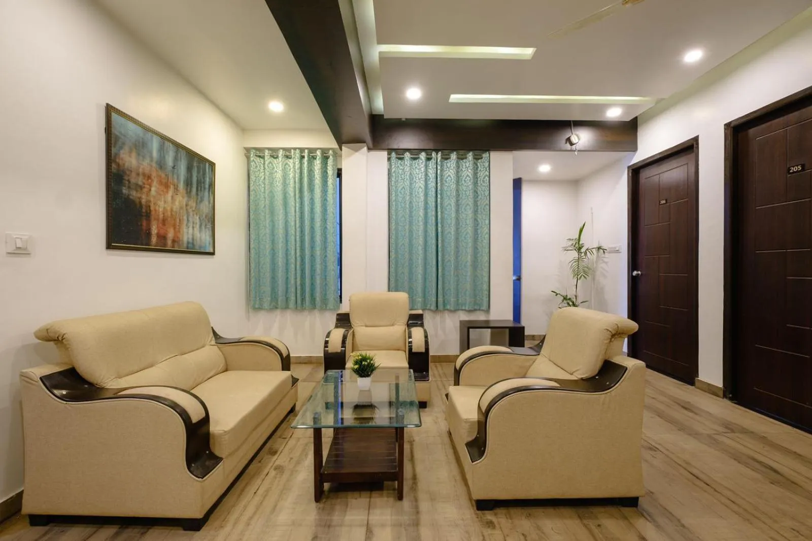 Seating area in Satkar Retreat - Udaipur