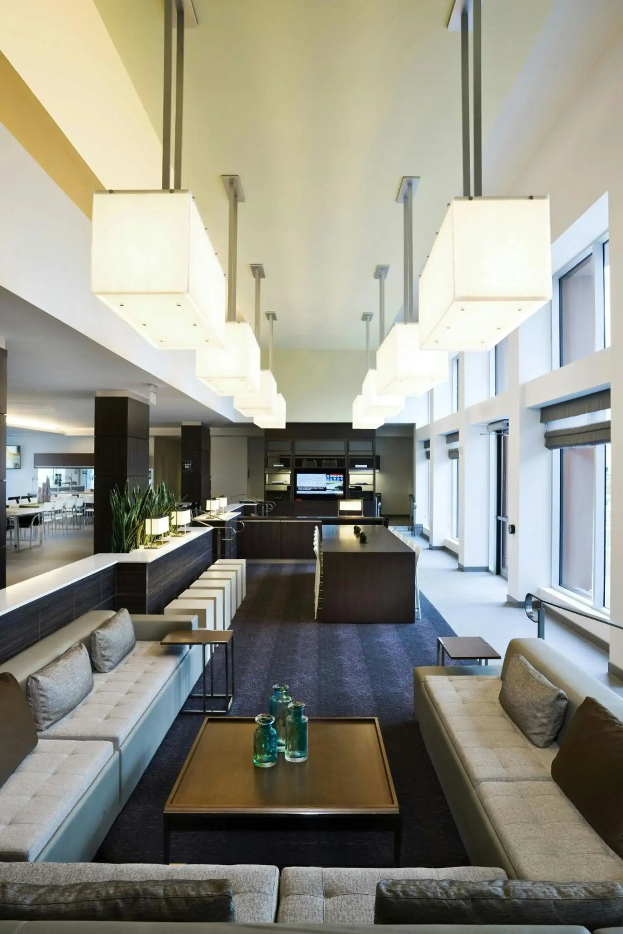 Lobby or reception in Element Vaughan Southwest Lobby or reception in Element Vaughan Southwest