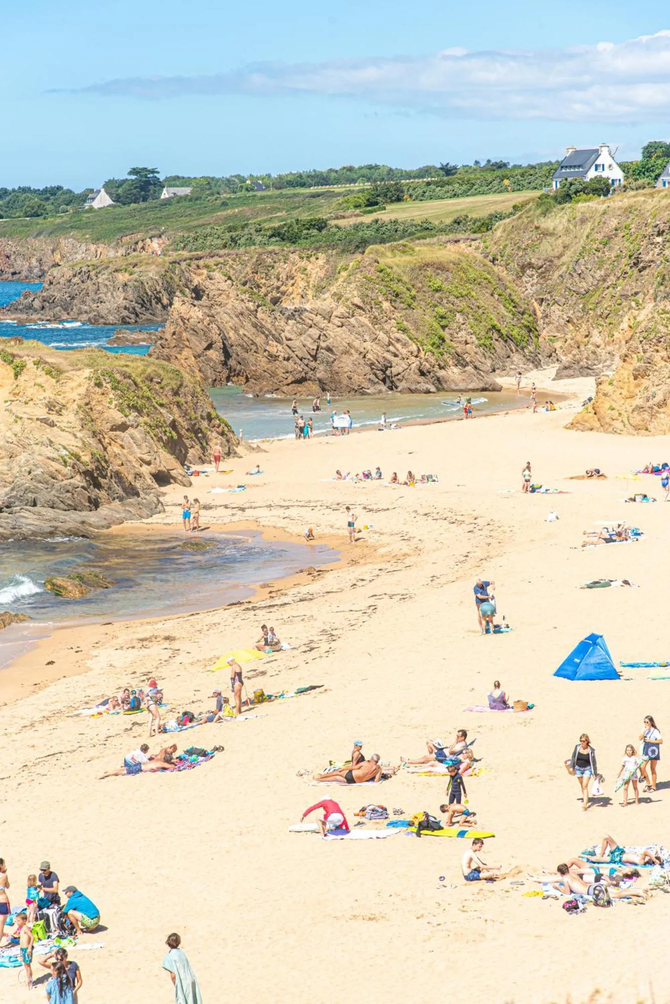 Beach in Naéco Le Pouldu